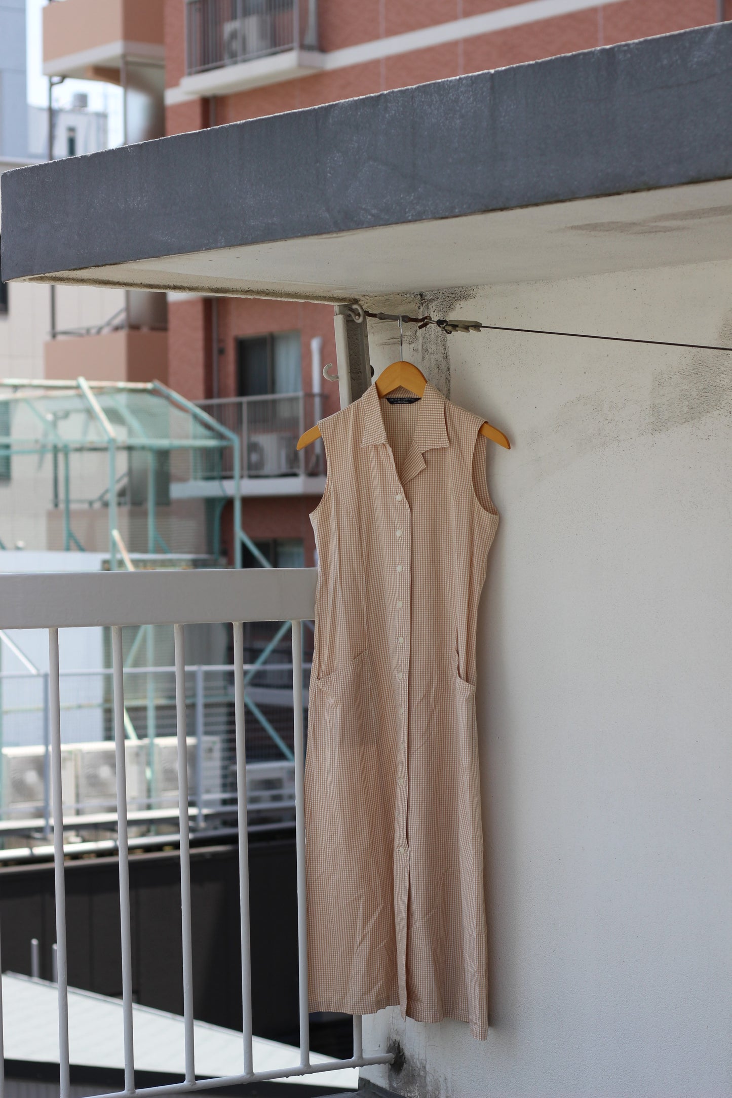 Vintage Check Short Sleeve One-Piece x5点