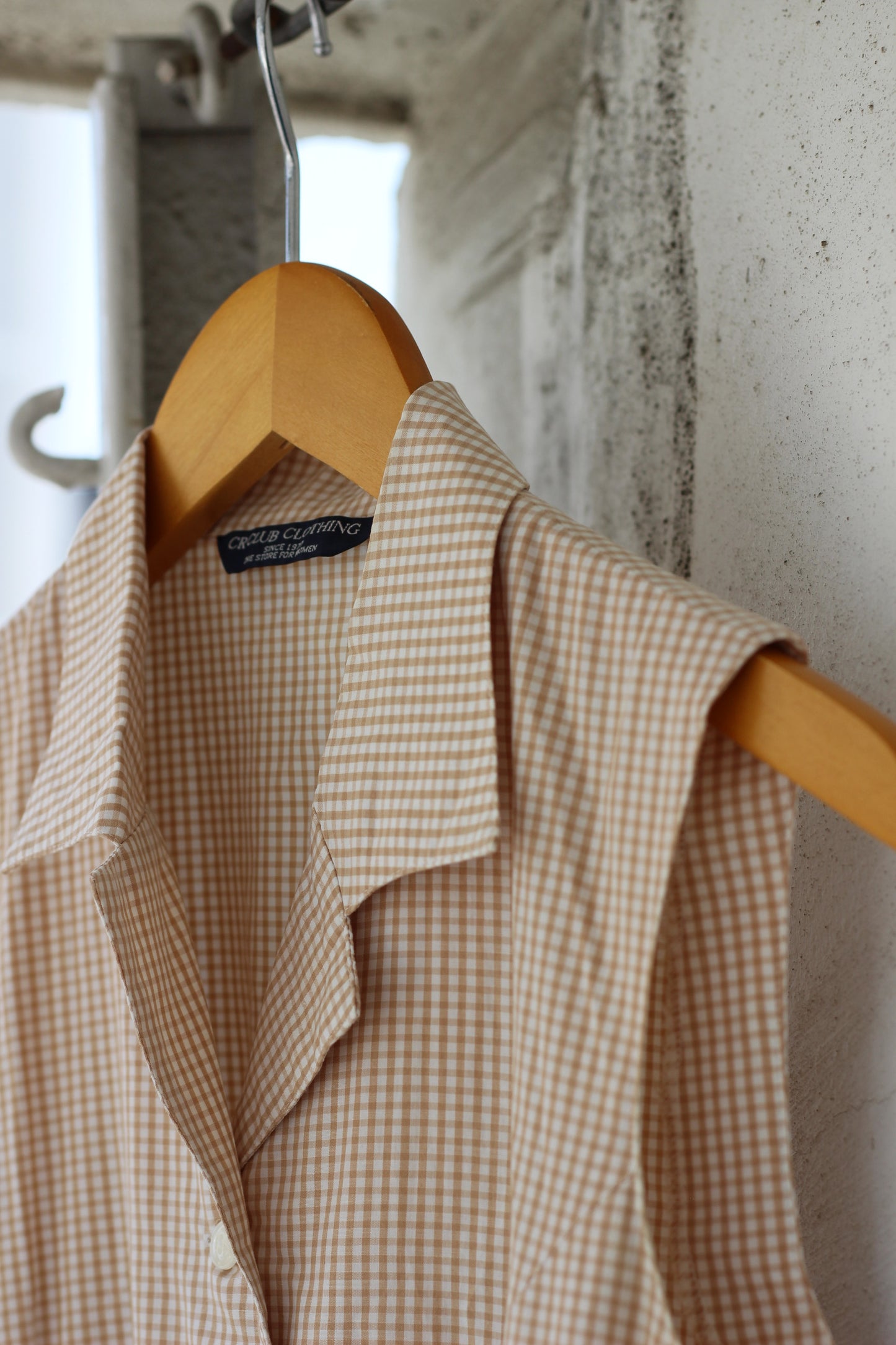 Vintage Check Short Sleeve One-Piece x5点