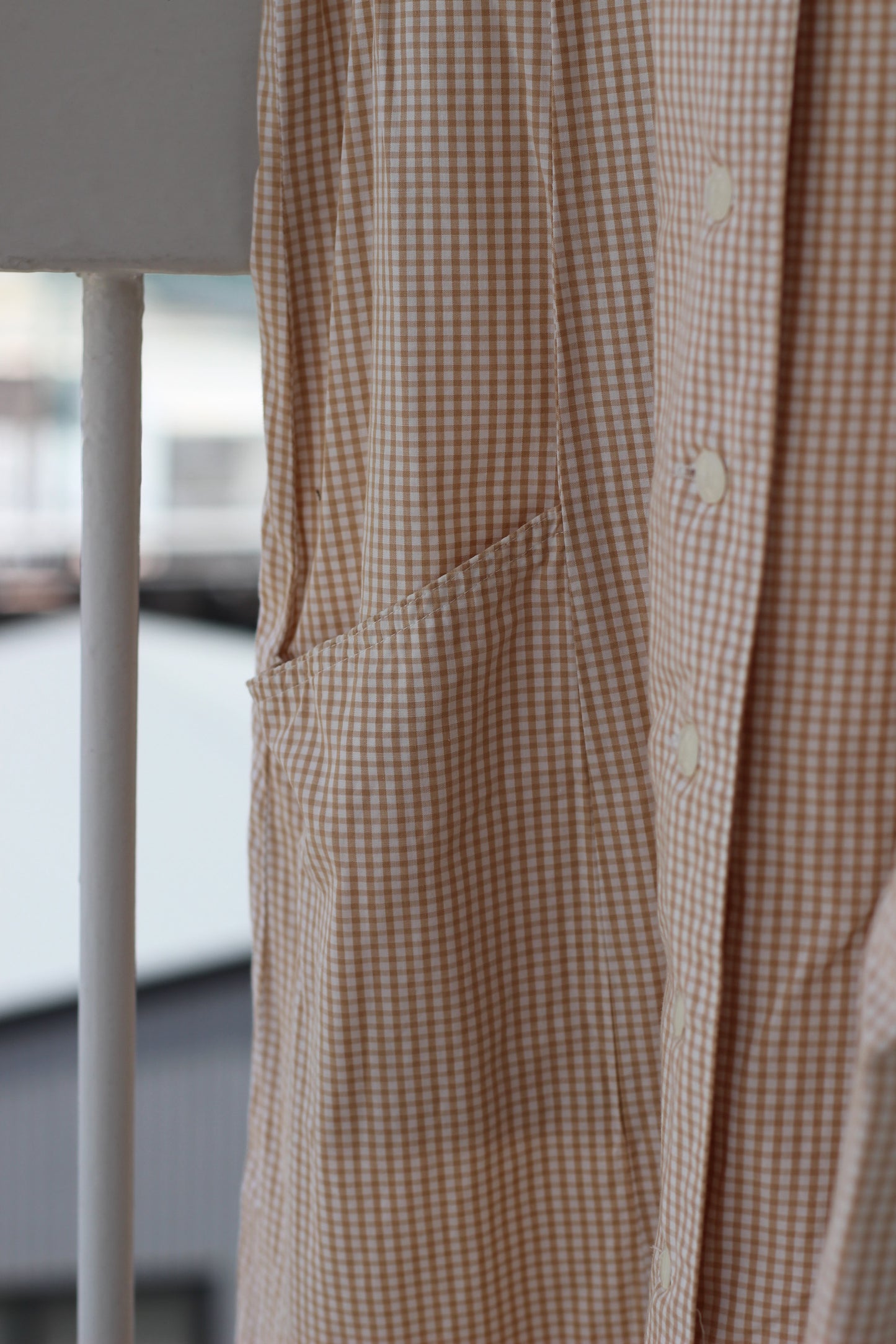 Vintage Check Short Sleeve One-Piece x5点