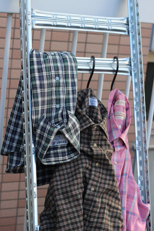 90's Usa Style Vintage Long Sleeve Shirt x4点