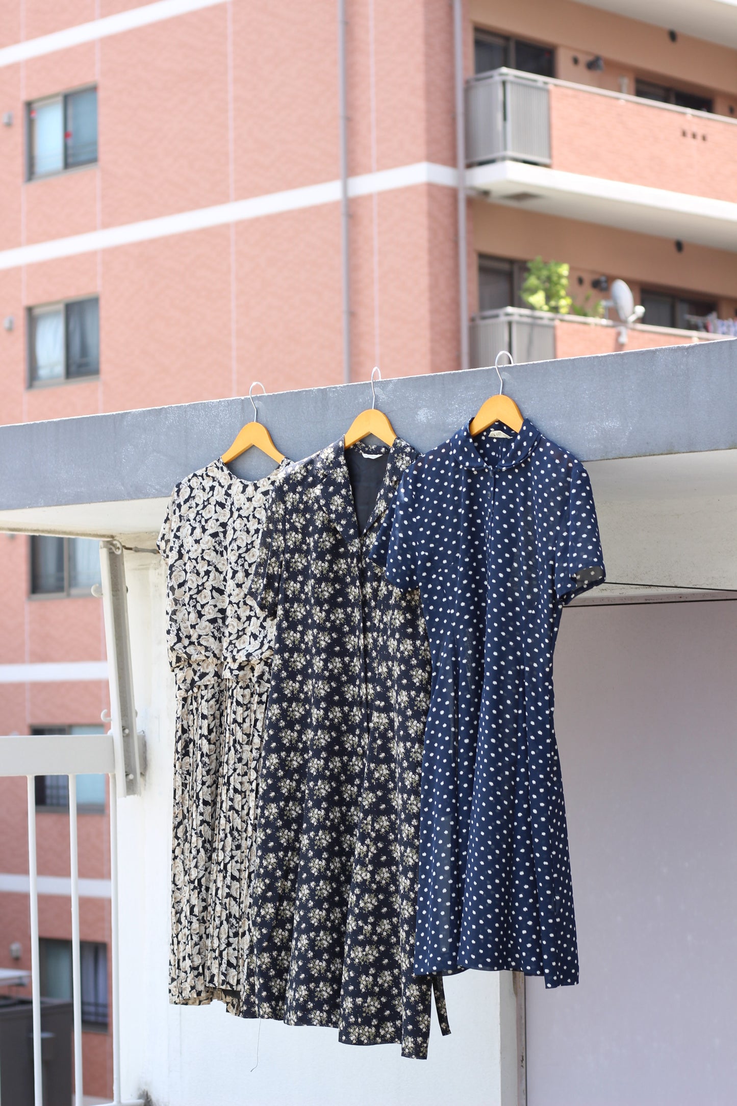 Vintage Flower Short Sleeve One-Piece x10点