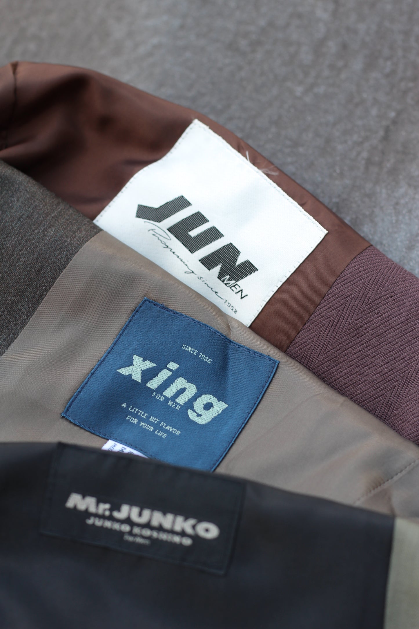 80-90's DC Brand High-Grade Men's Set-Up set x3点