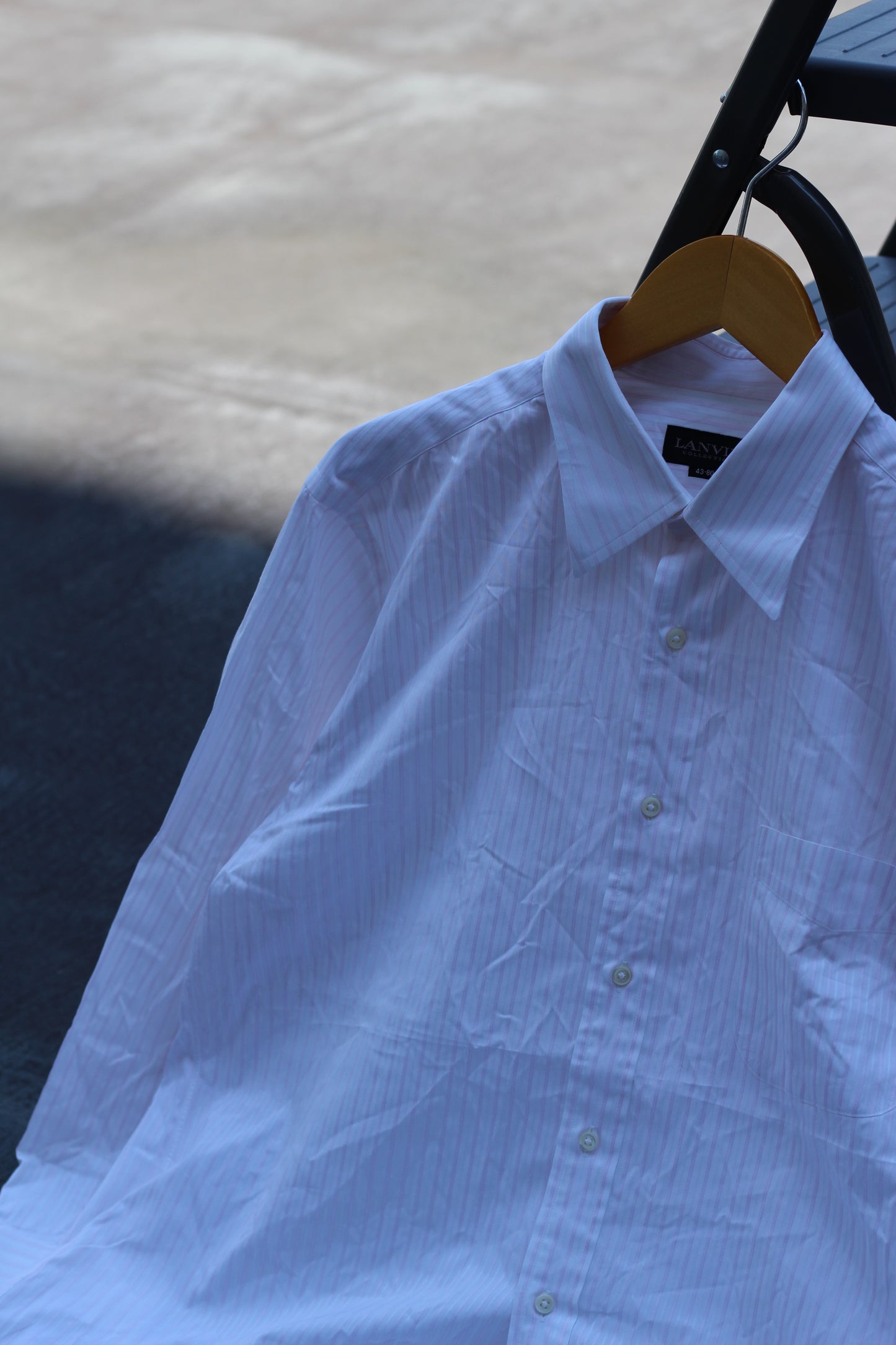 LANVIN Stripe Long Sleeve Shirt set x2点