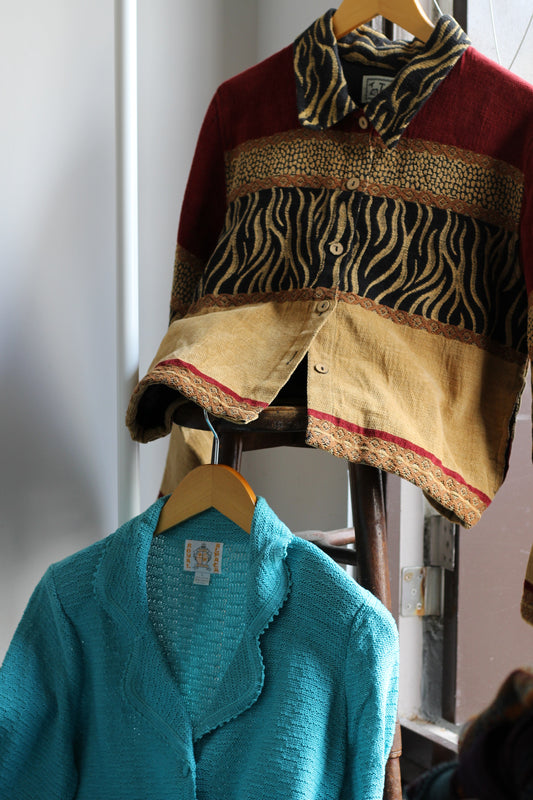 Jacquard & Ethnic Design Items x3点