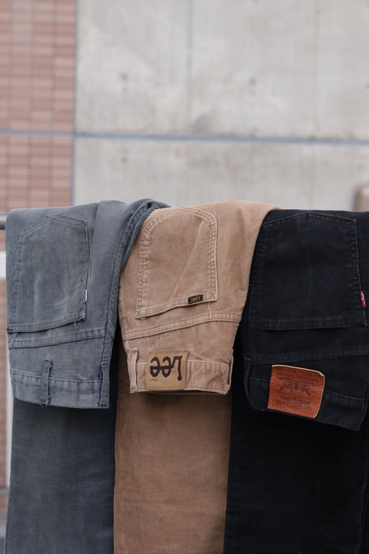 Levi's & Lee Corduroy Pants x3点