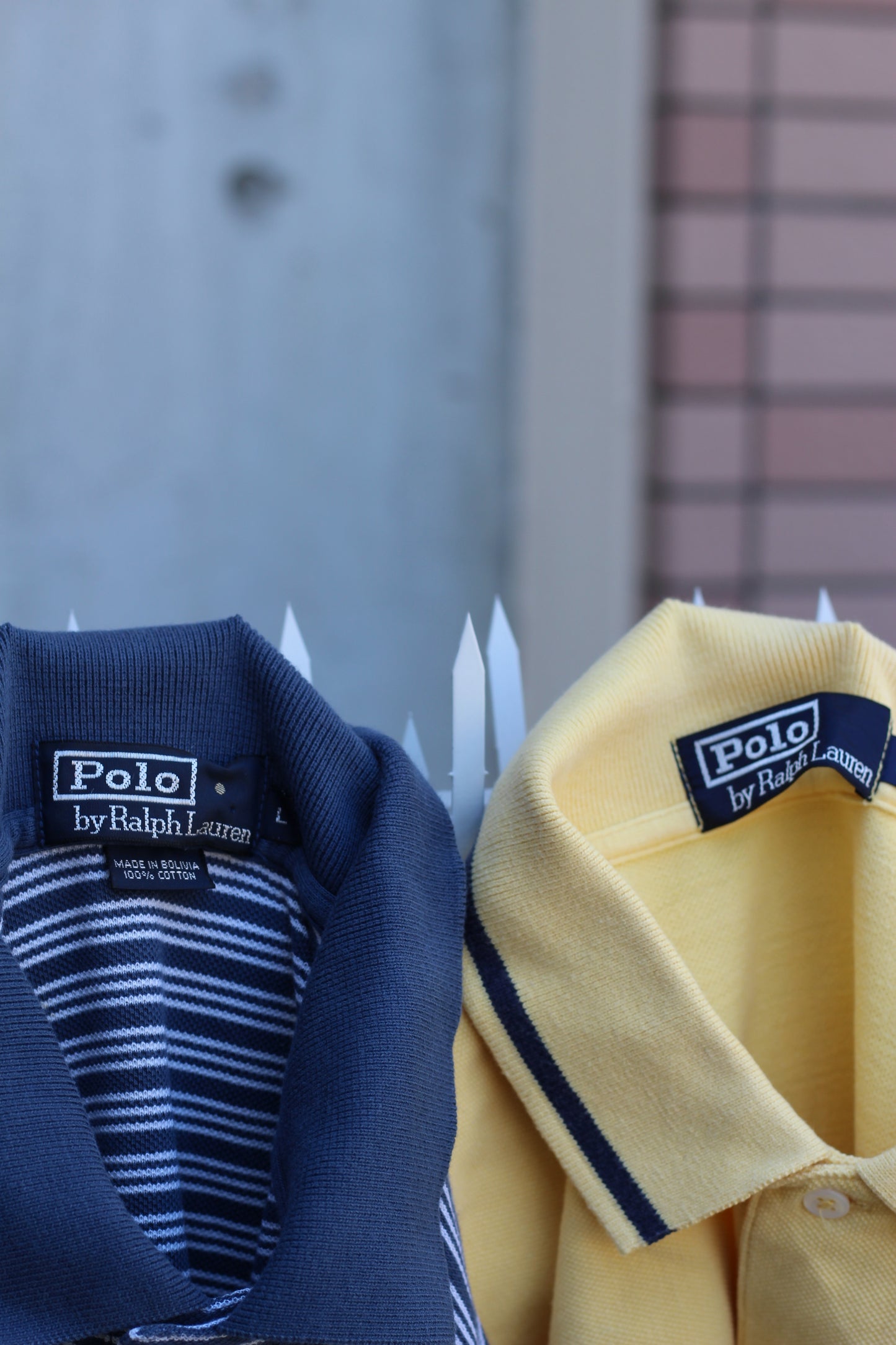 90-00's Polo Ralph Lauren Stripe Short Sleeve Polo Shirt set x8点