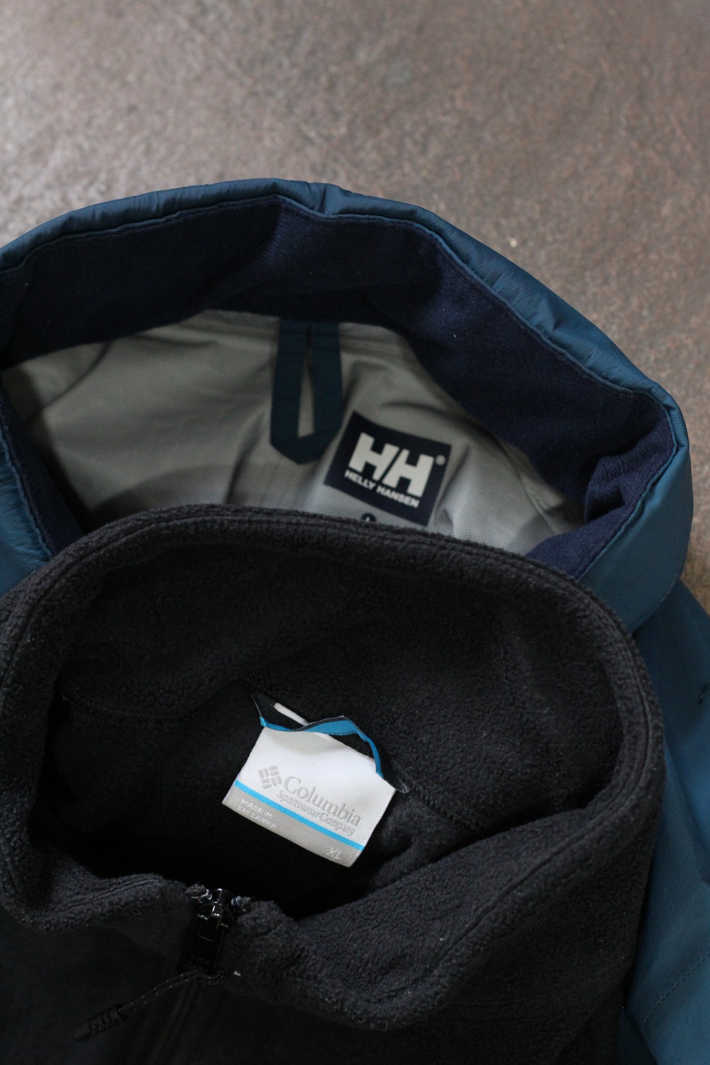 Helly Hansen Nylon Jacket & Columbia Fleece Jacket x2点