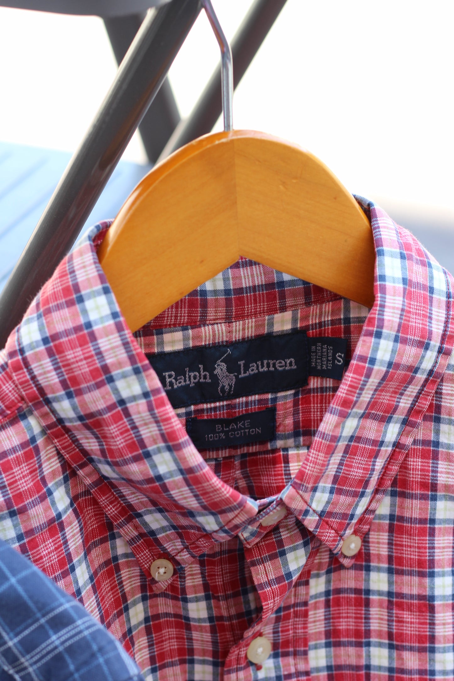 90's Ralph Lauren BLAKE&BLAIRE Check Short Sleeve Shirt set x4点
