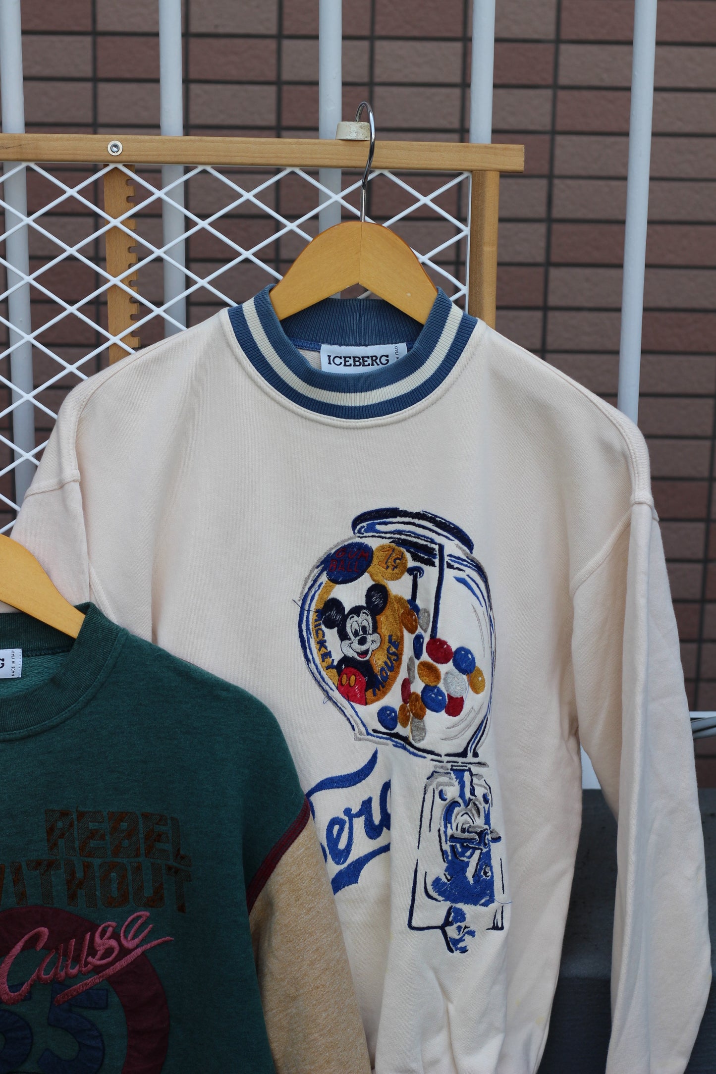 90's Made In Italy Iceberg Character Sweatshirt x2点