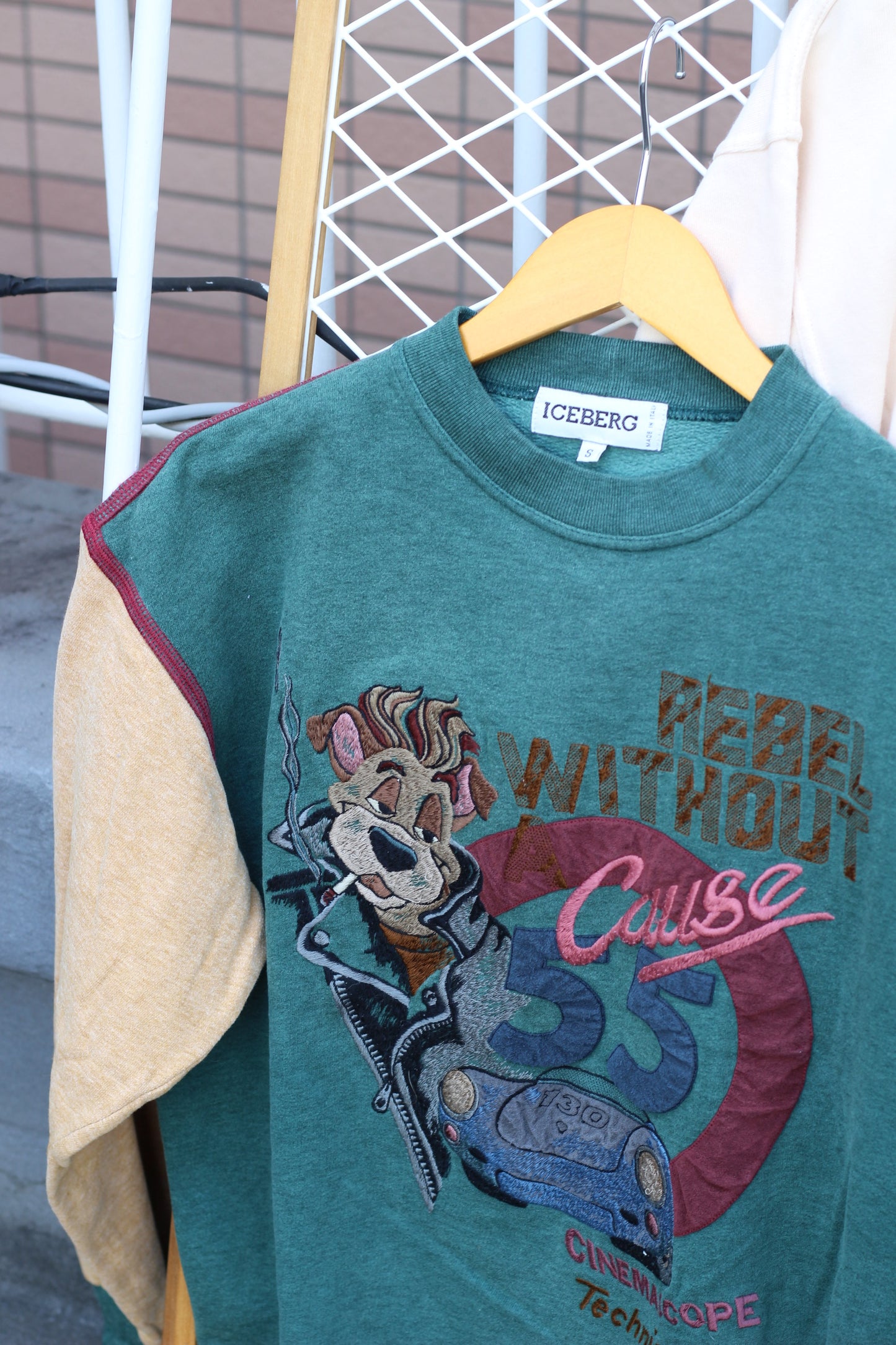 90's Made In Italy Iceberg Character Sweatshirt x2点