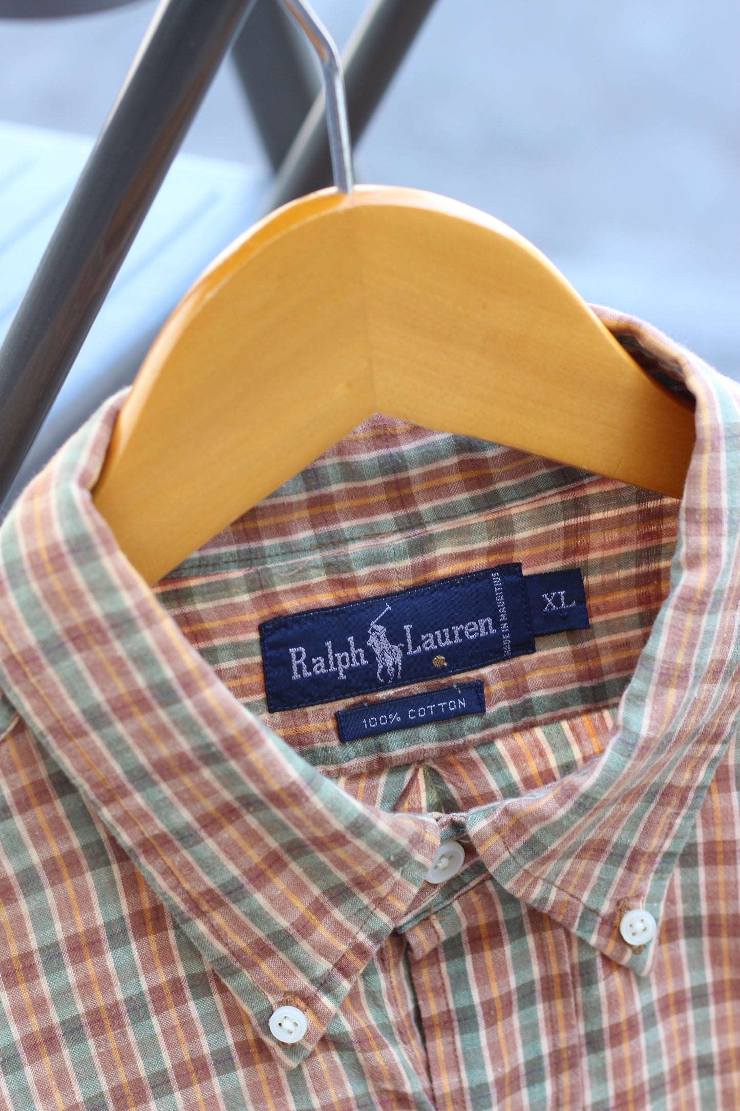 90's Ralph Lauren Long Sleeve Check Shirt set x2点