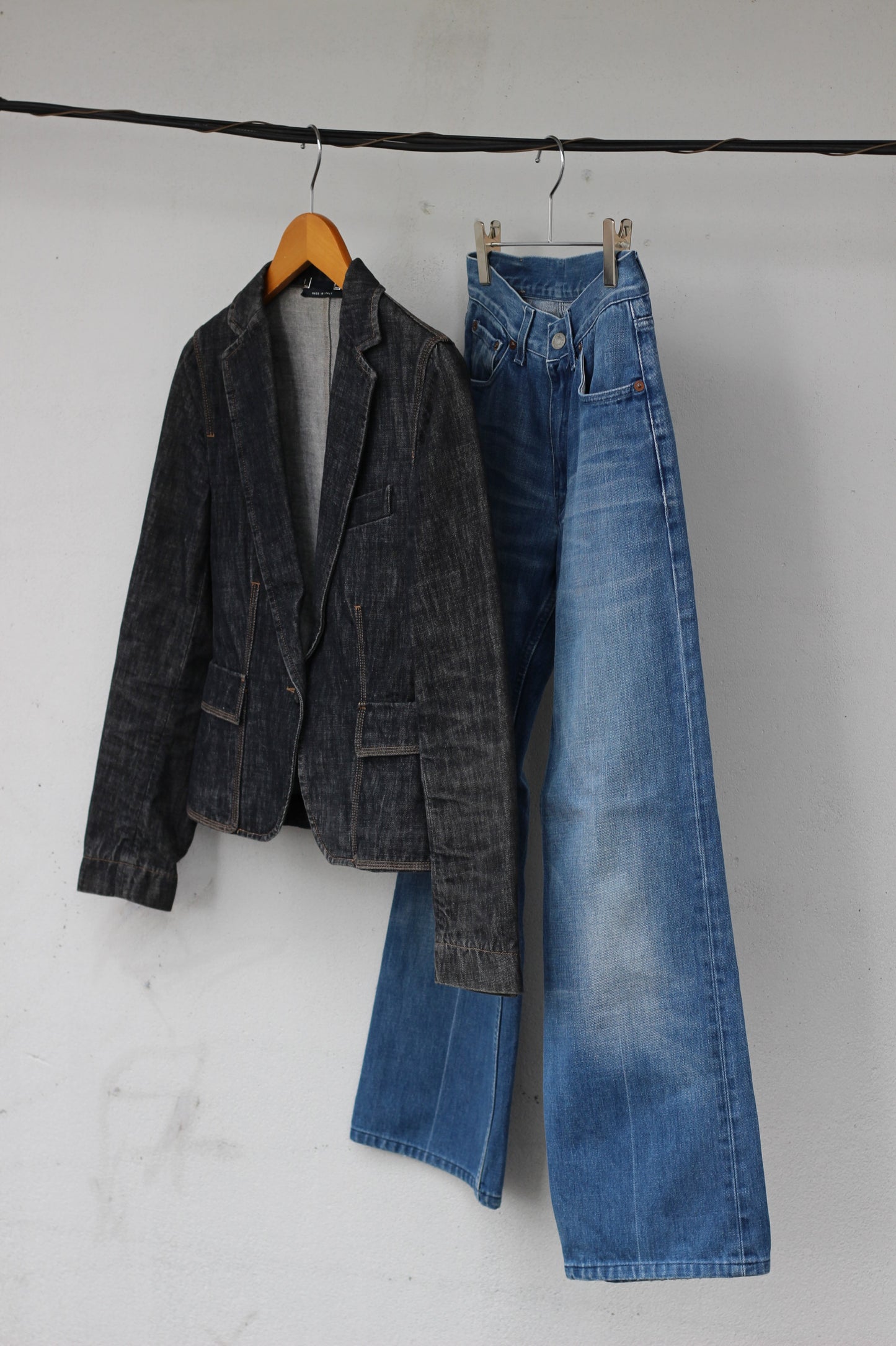Gucci Denim Jacket & Pants x2点