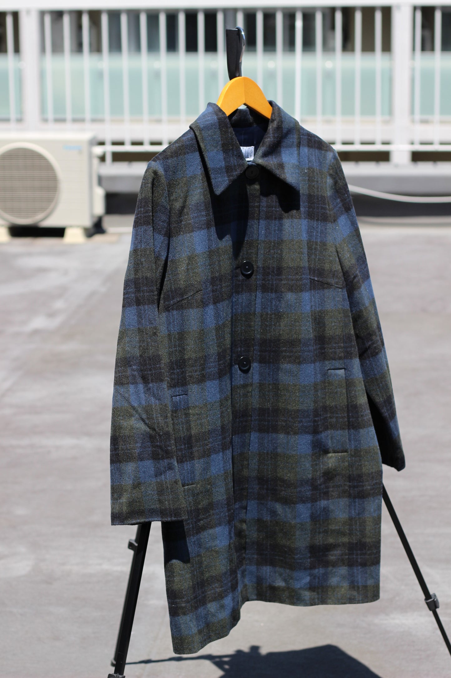 Vintage Made In Italy Check Coat x2点