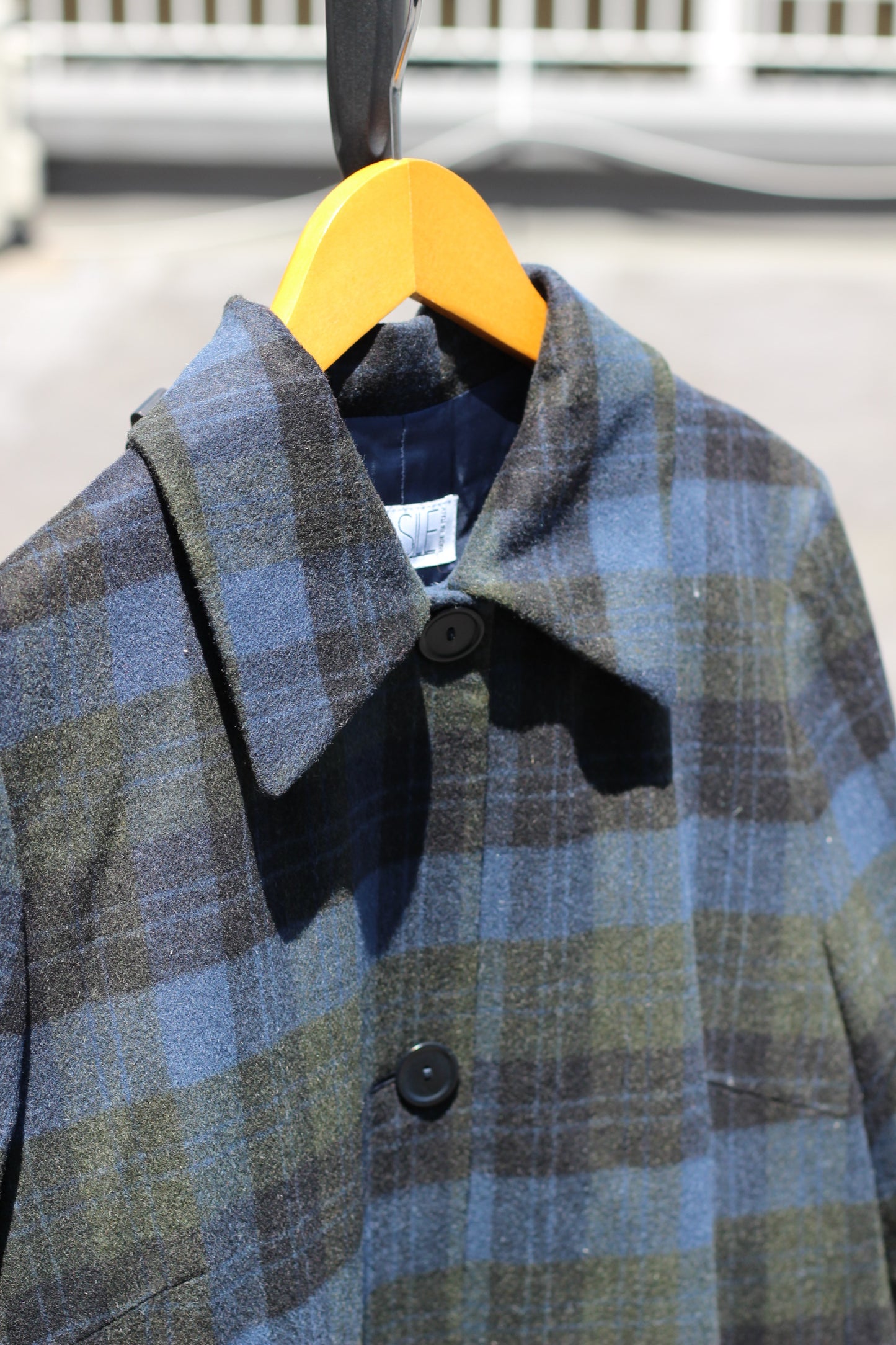 Vintage Made In Italy Check Coat x2点