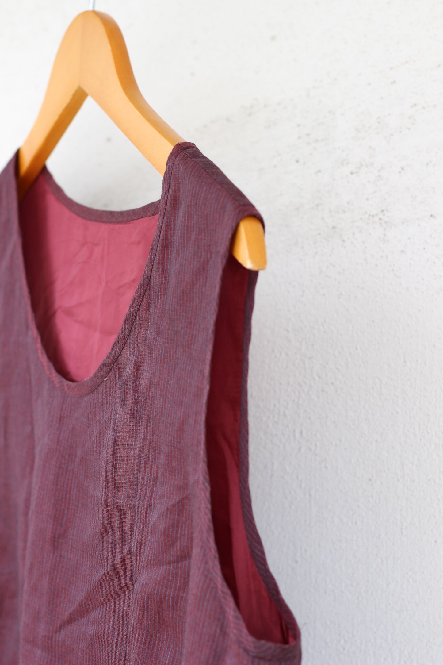 Vintage Simple No Sleeve Tops x10点