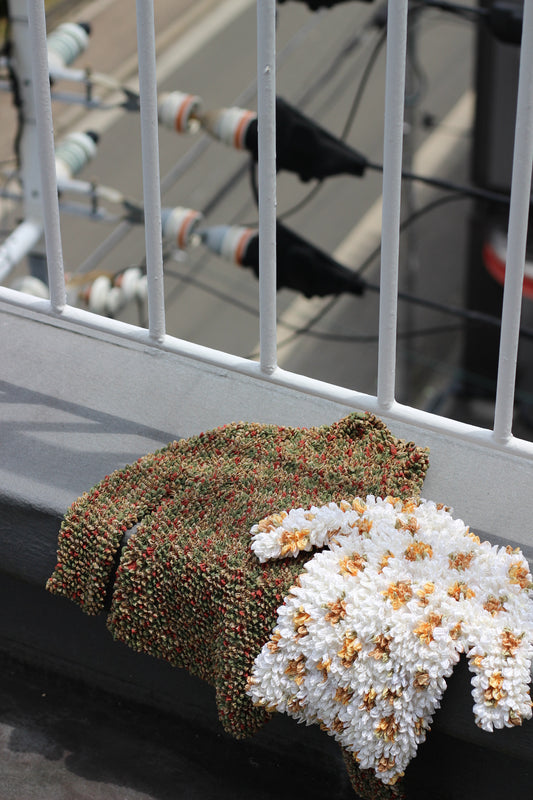 Vintage Design Popcorn Tops x5点