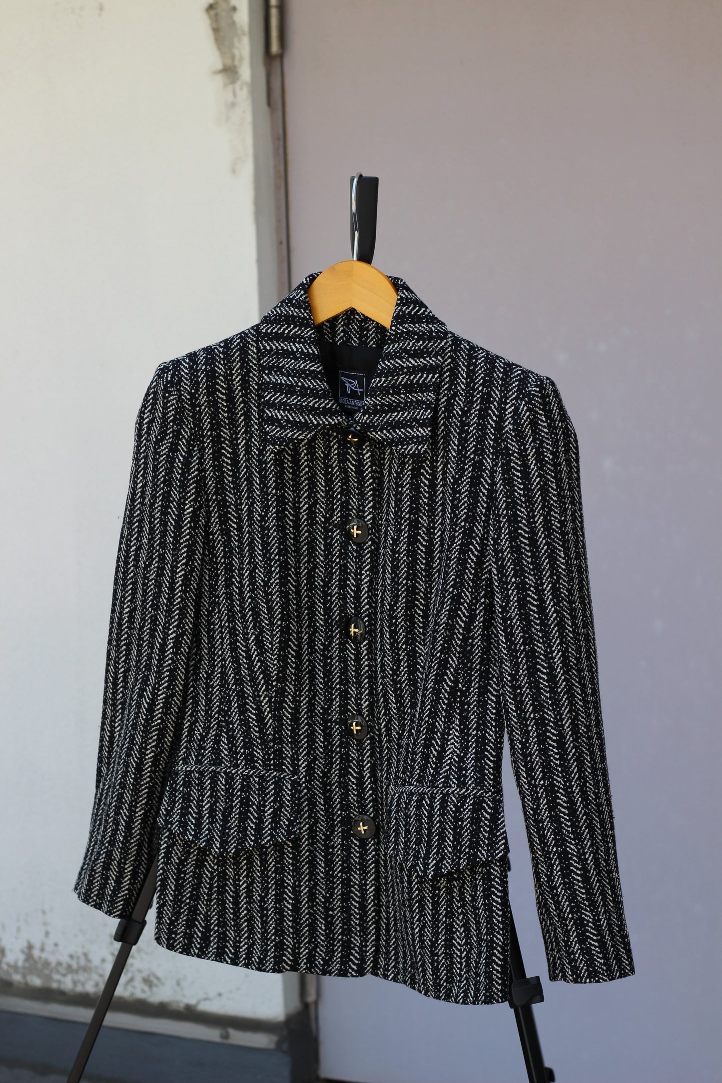 Vintage Made In Italy Design Striped Jacket x2点