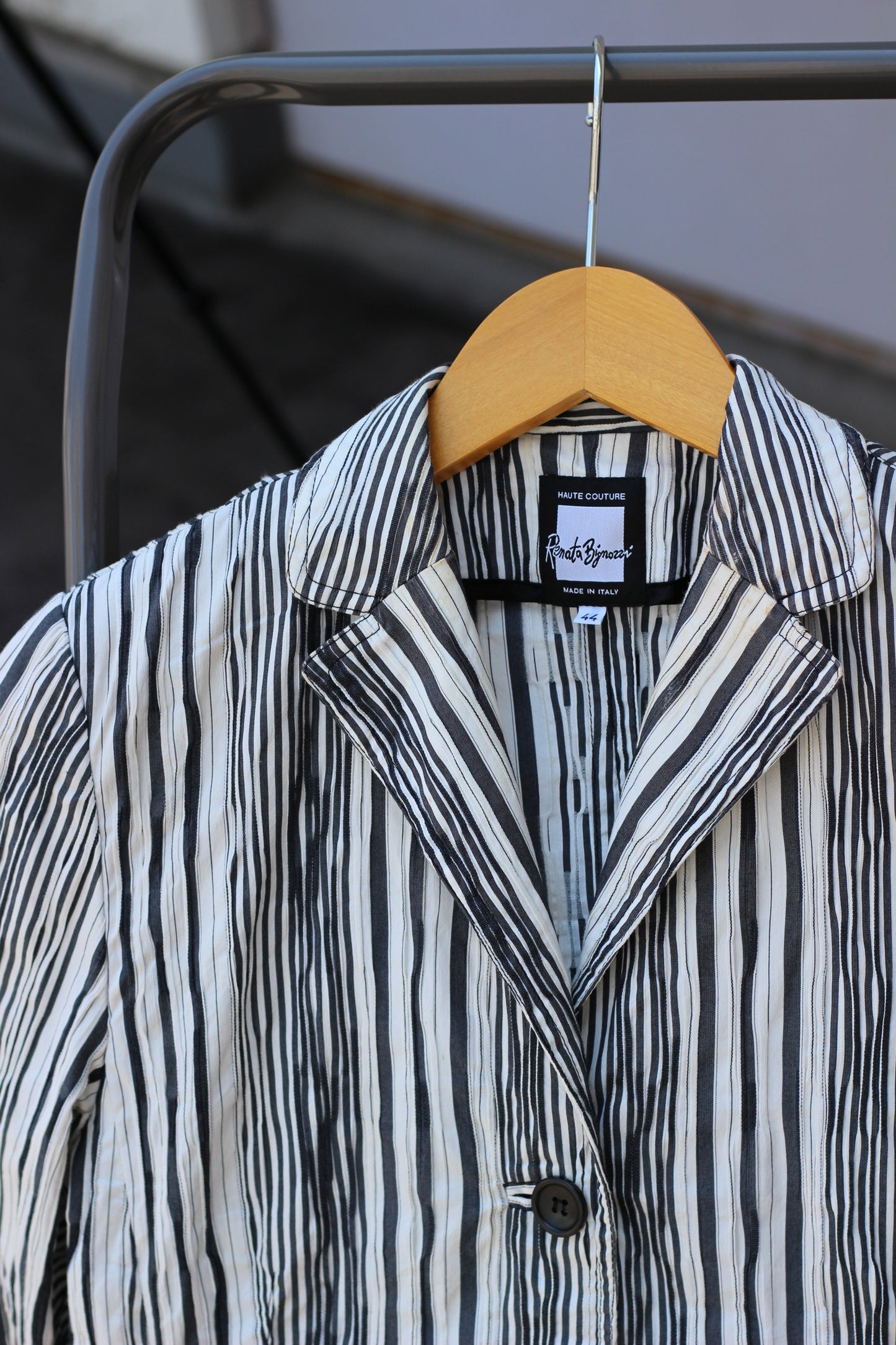 Vintage Made In Italy Design Striped Jacket x2点