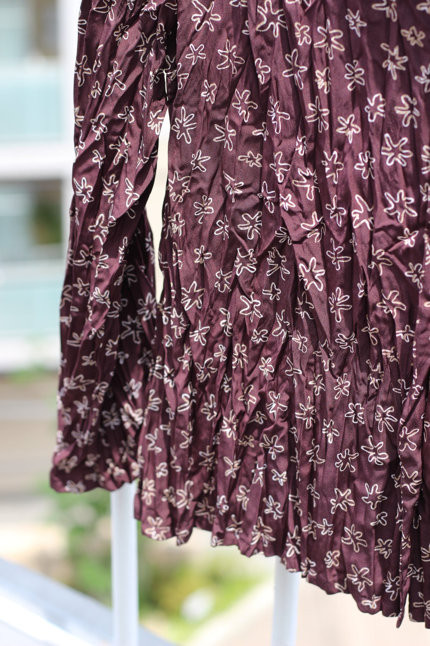 Vintage Pleats No Sleeve & Long Sleeve Blouses x4点