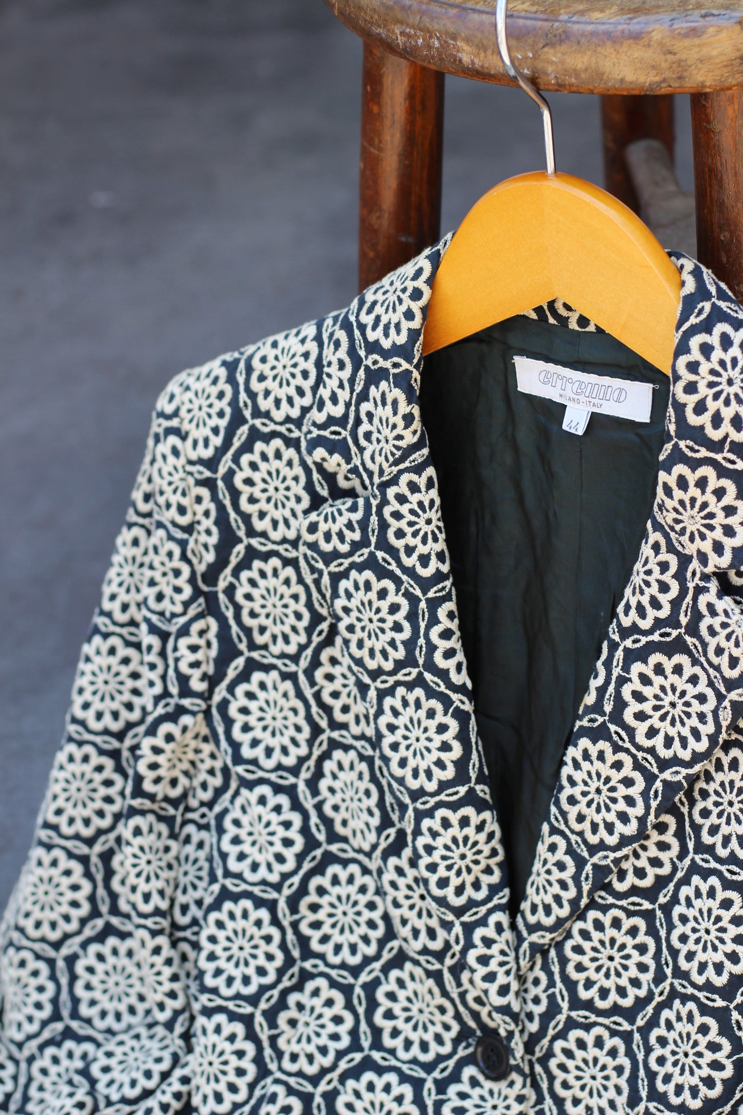 Vintage Made In Italy Embroidered Jacket x3点