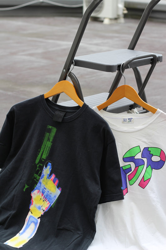 90-00's Swagger & TSP Street Graphic Print T-Shirt set x2点