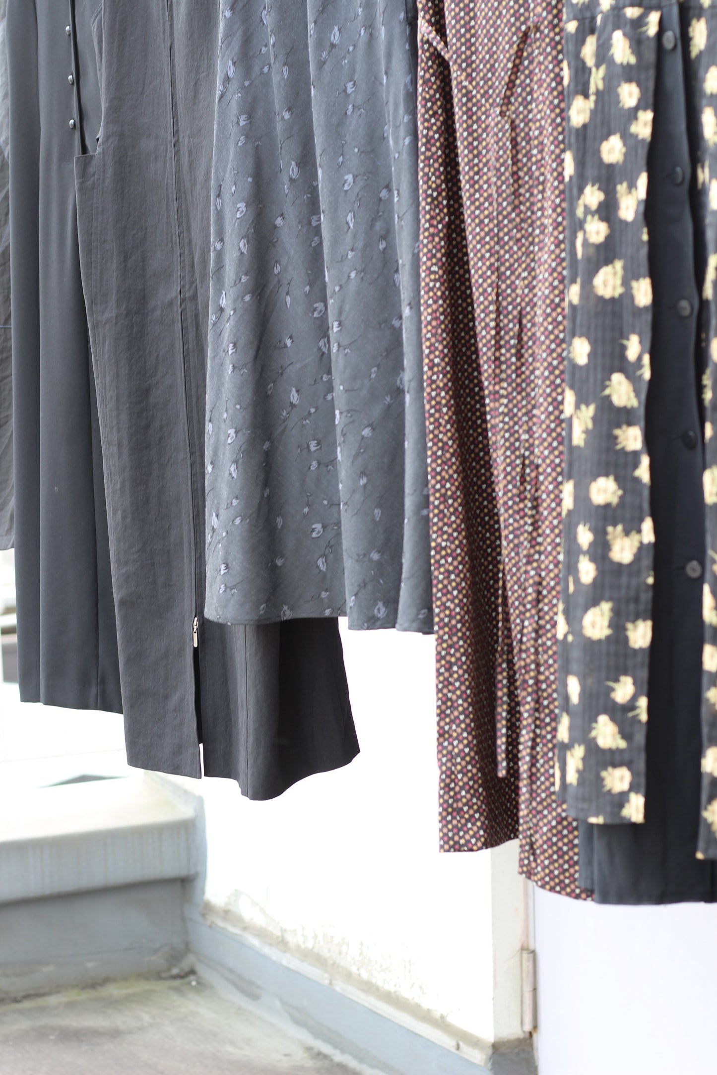 Vintage Black Color No Sleeve One-Piece x10点