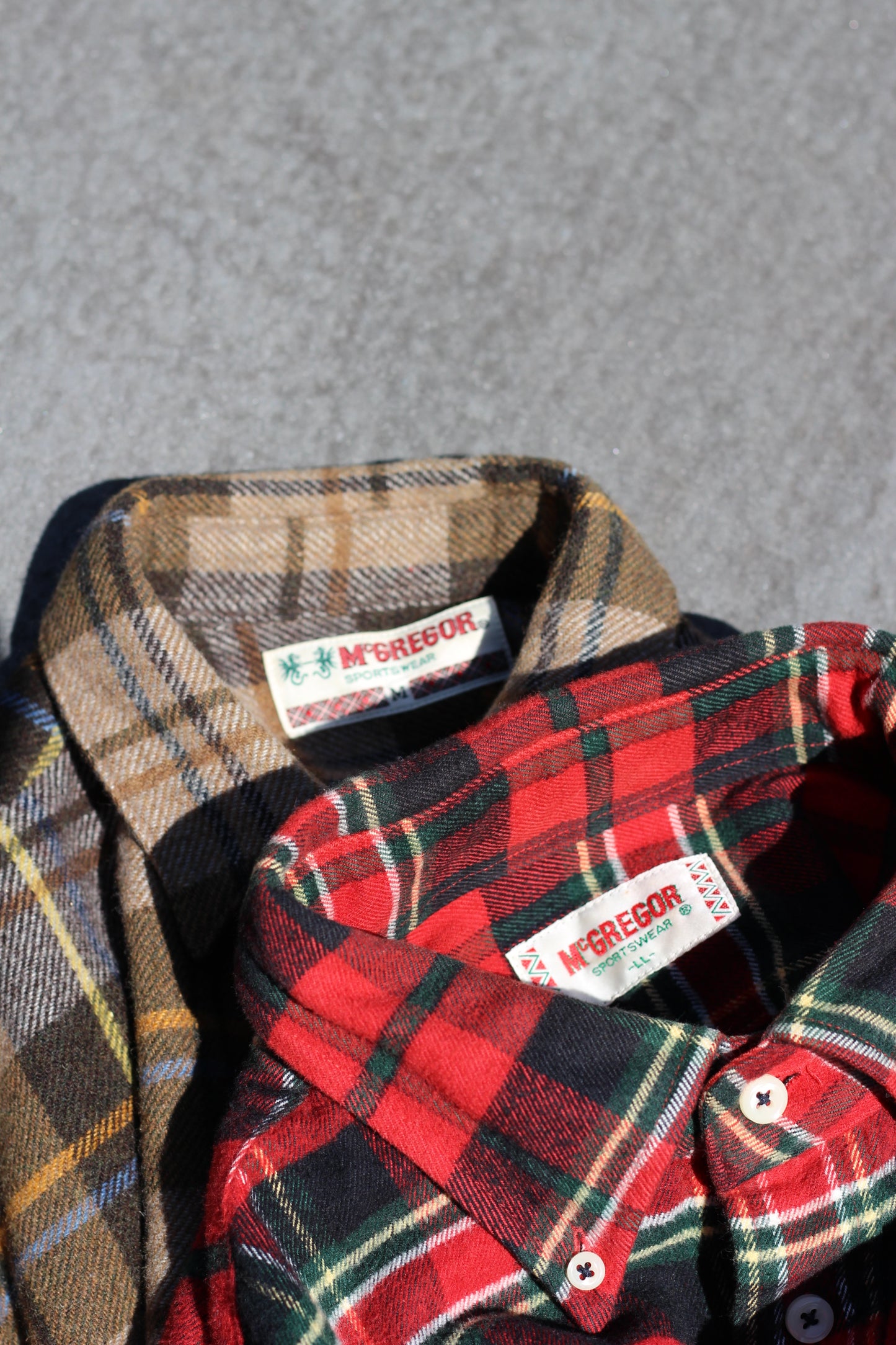 McGREGOR Flannel Check Shirt x2点