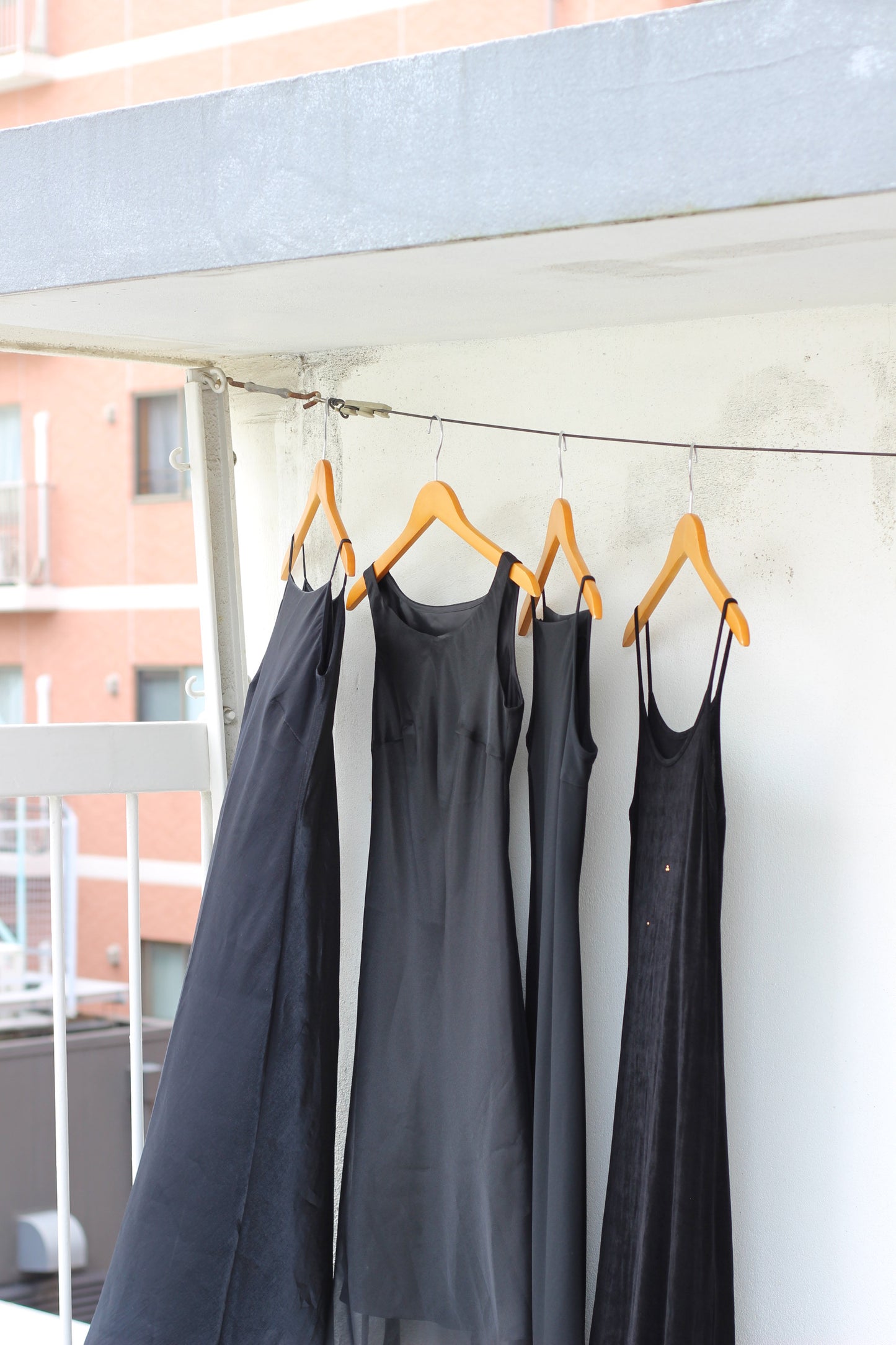Vintage Black Color No Sleeve One-Piece x10点