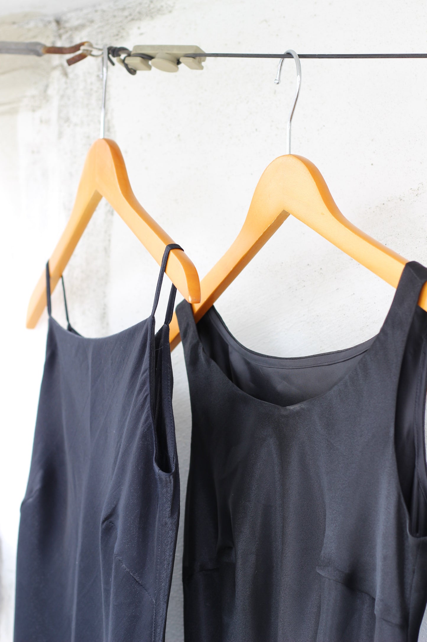 Vintage Black Color No Sleeve One-Piece x10点