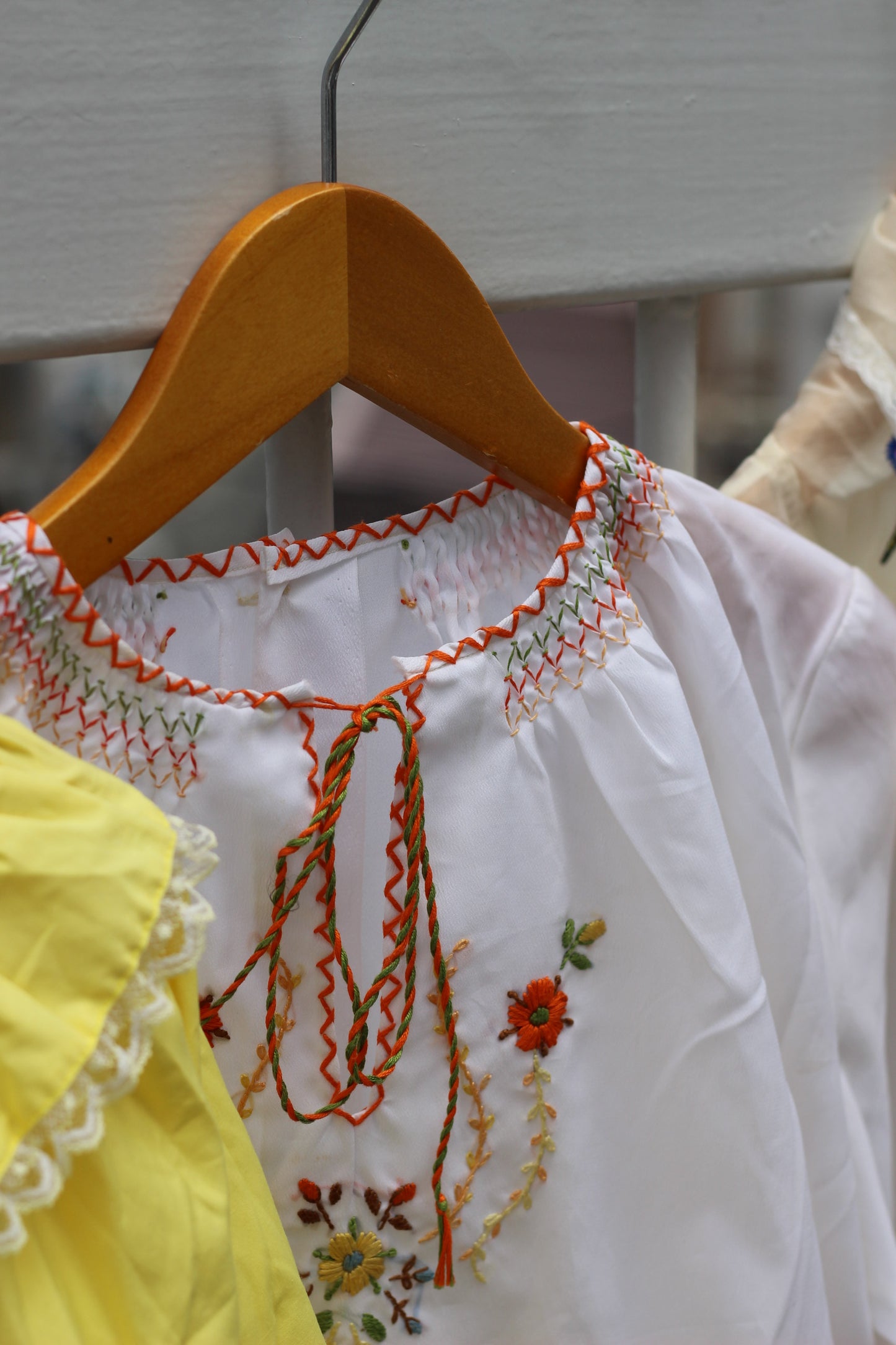 Vintage Embroidery & Lace Blouse x3点