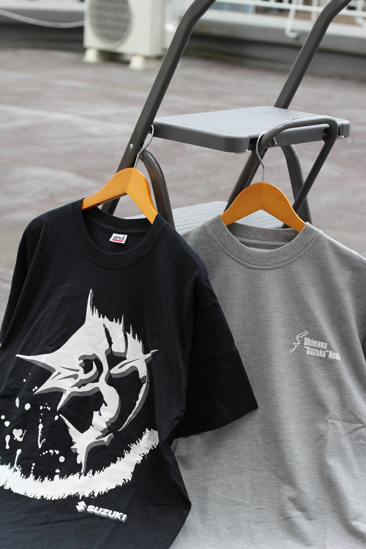 Men's Vintage Japanese Company Print Short Sleeve T-Shirt set x2点