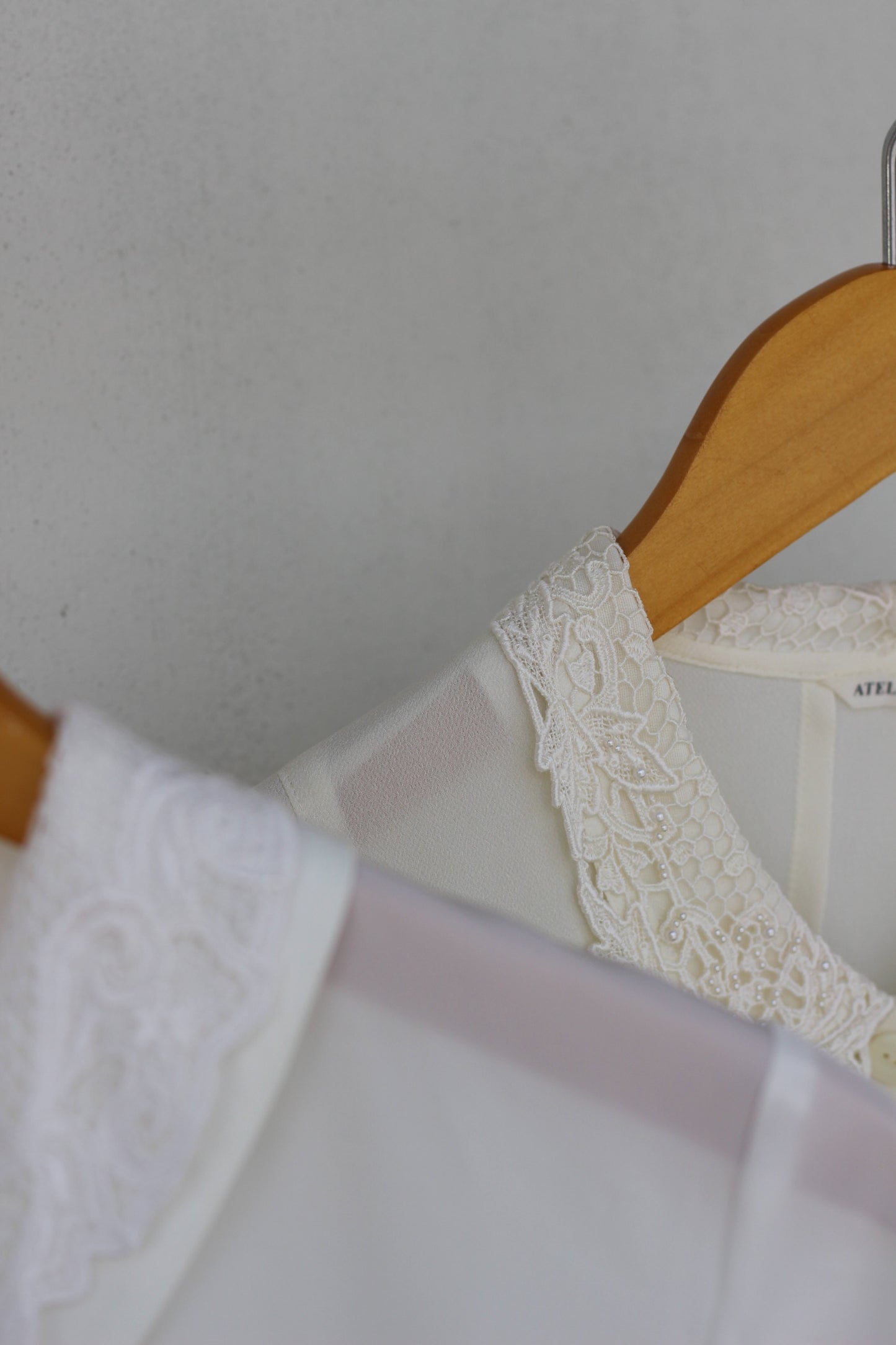 Vintage Lace White Long Sleeve Blouse x10点