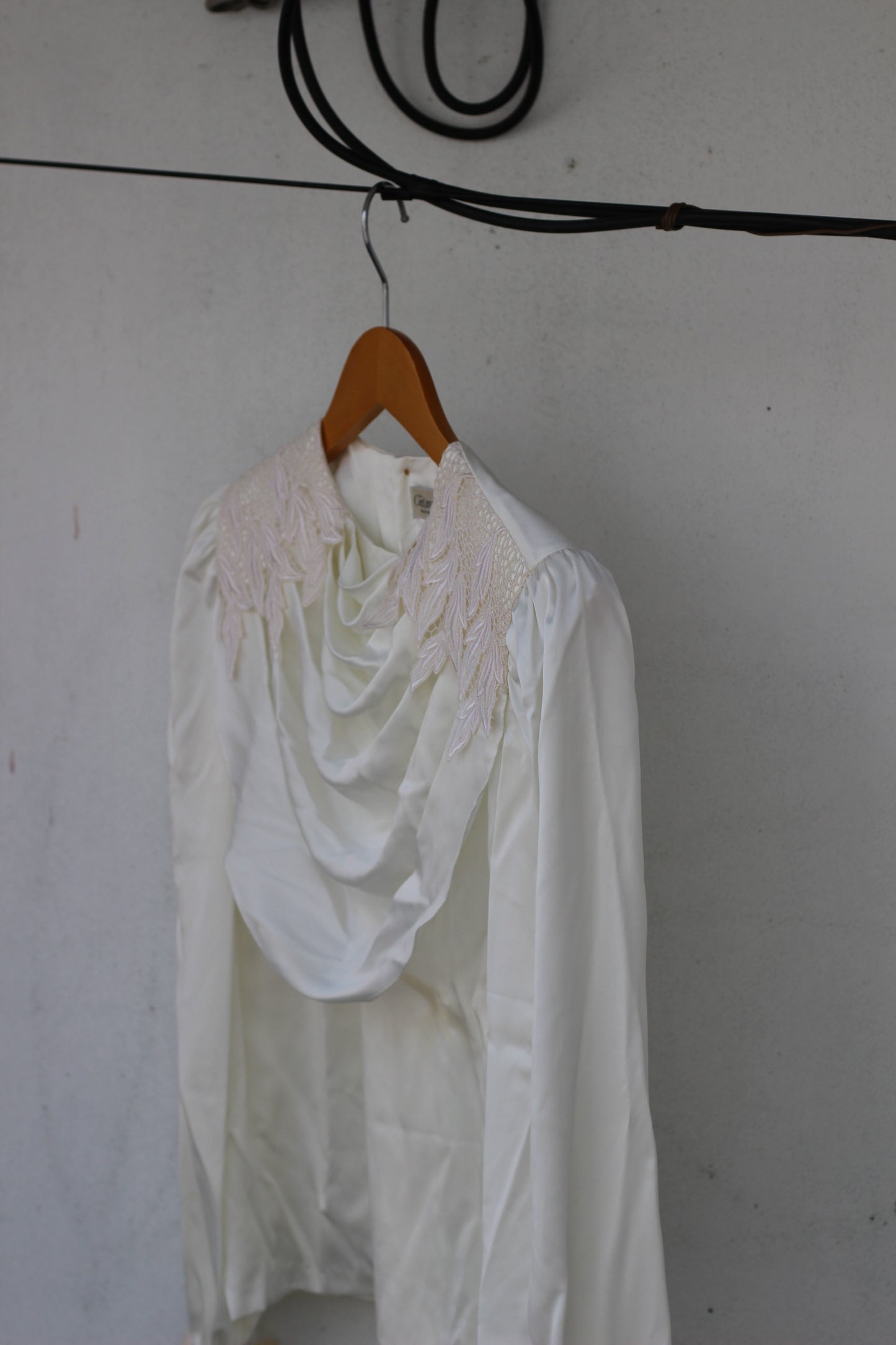 Vintage Lace White Long Sleeve Blouse x10点