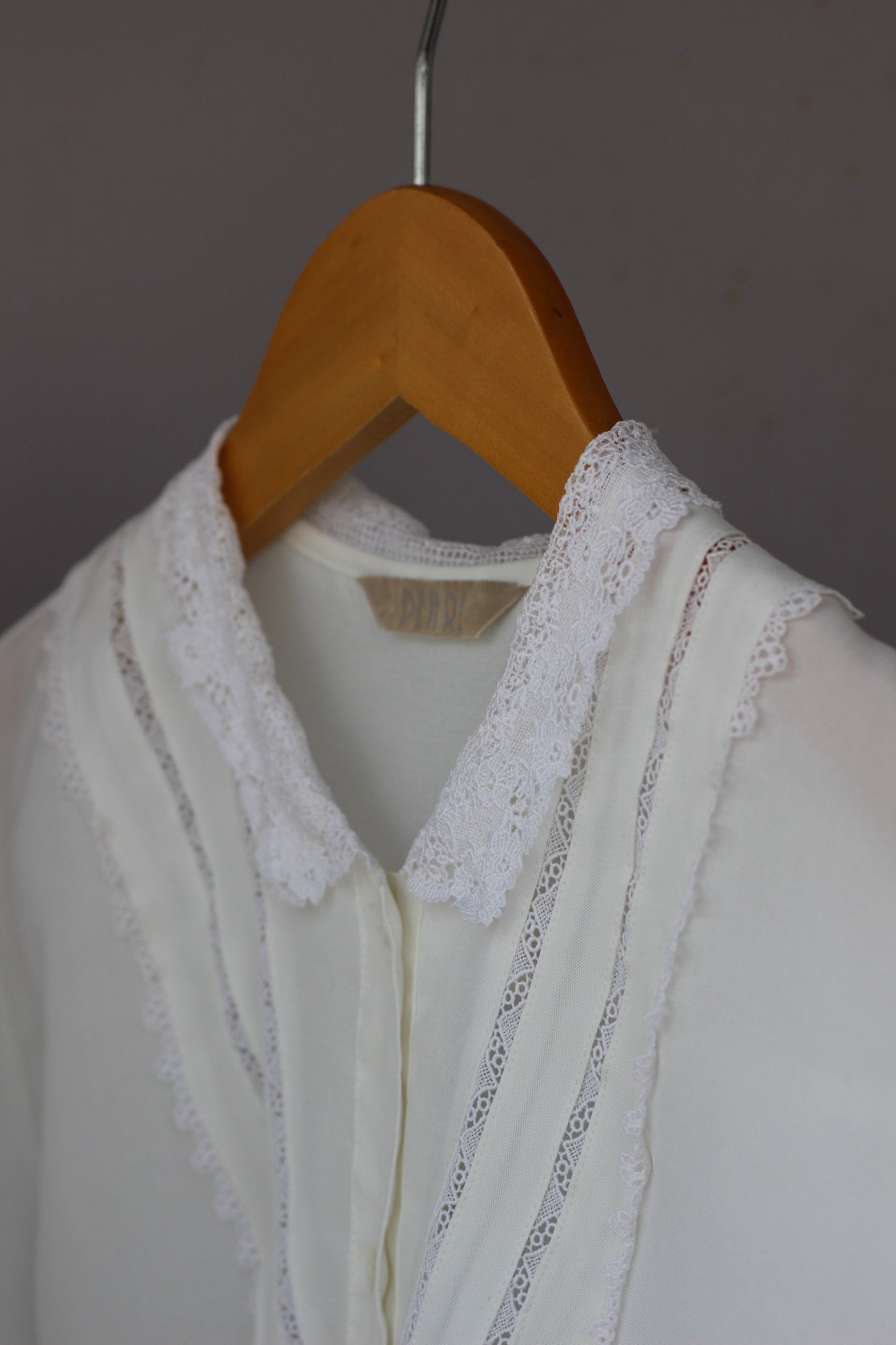 Vintage Lace White Long Sleeve Blouse x10点