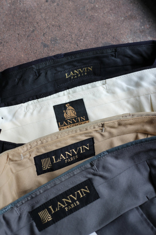 Men's Old Lanvin Slacks x4点