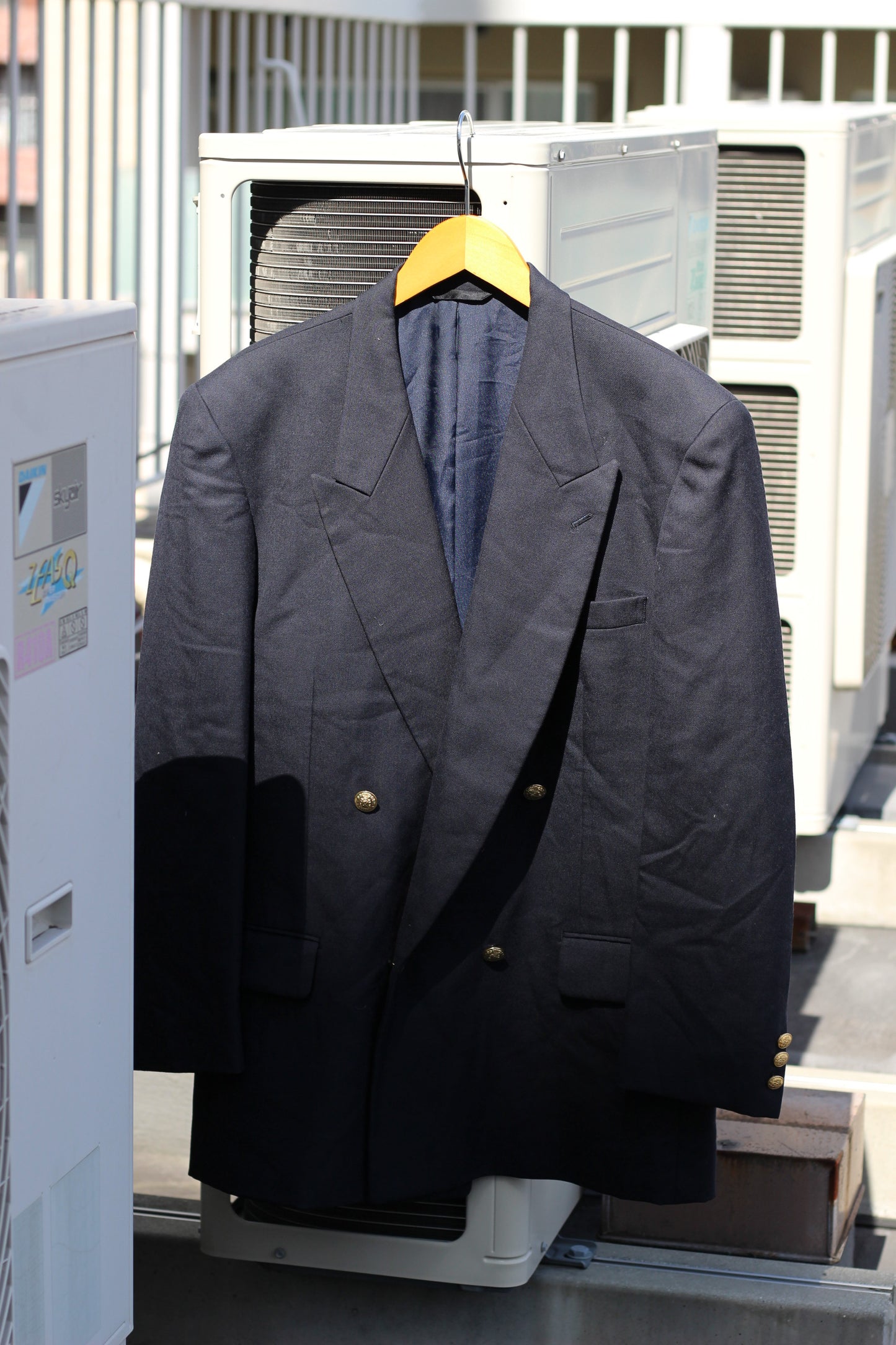 Men's Gold Button Double Tailored Jacket x4点
