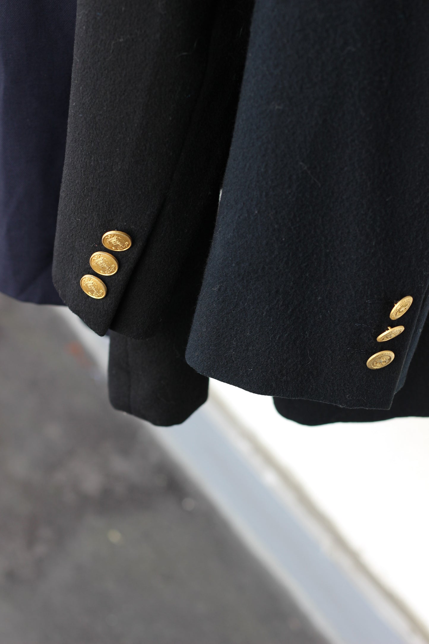 Men's Gold Button Double Tailored Jacket x4点