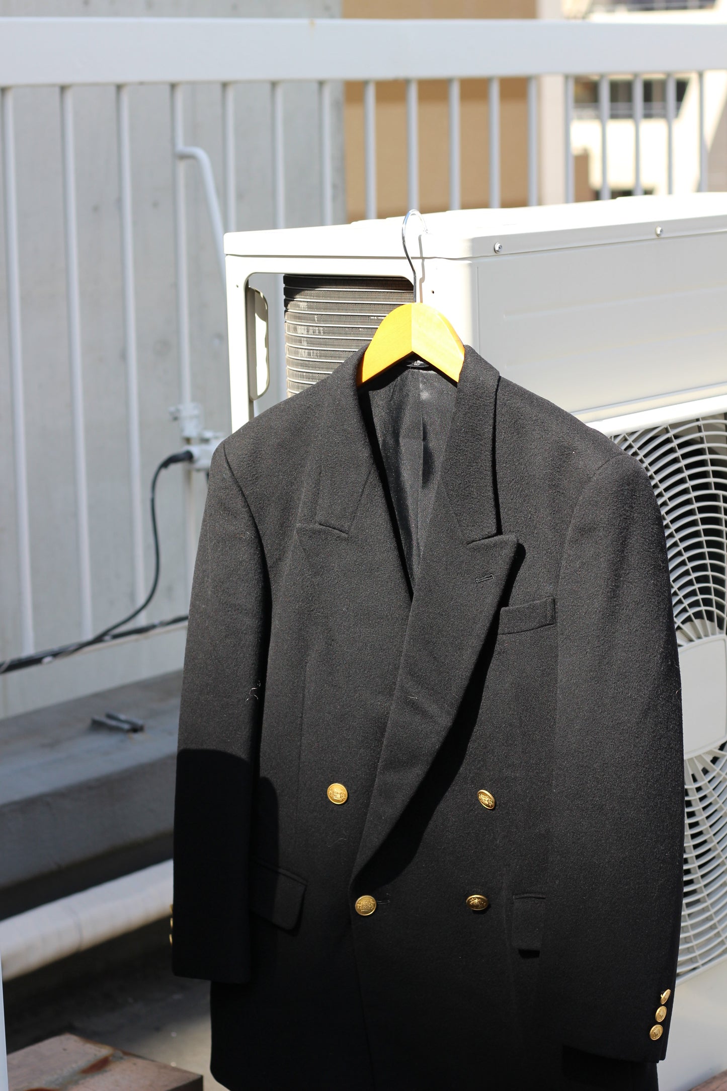 Men's Gold Button Double Tailored Jacket x4点