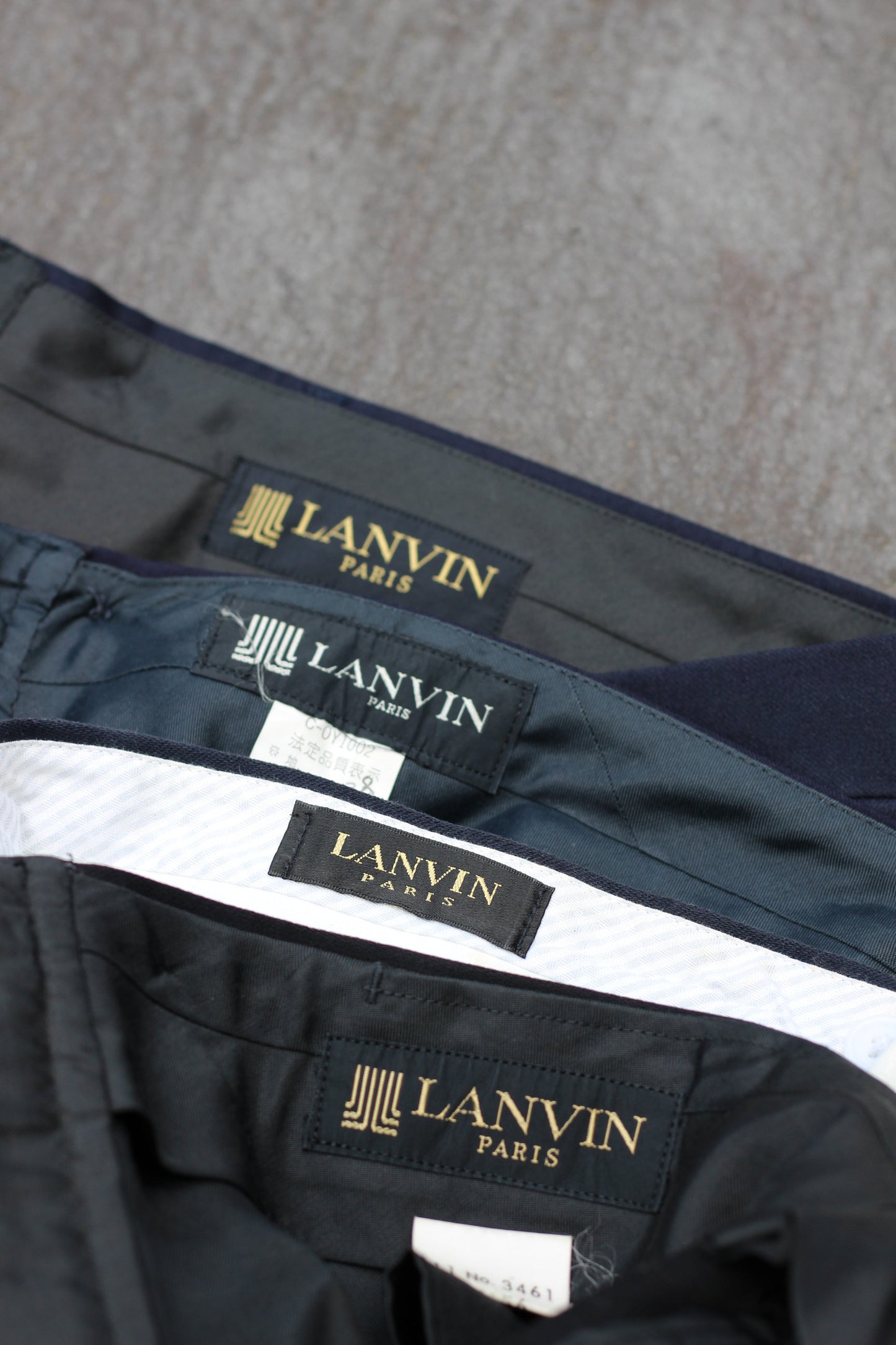 Men's Old Lanvin Slacks x4点