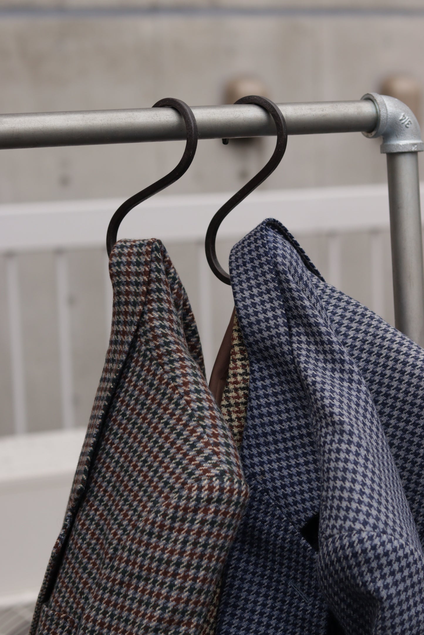 Men's Vintage Houndstooth Tailored Jacket x3点
