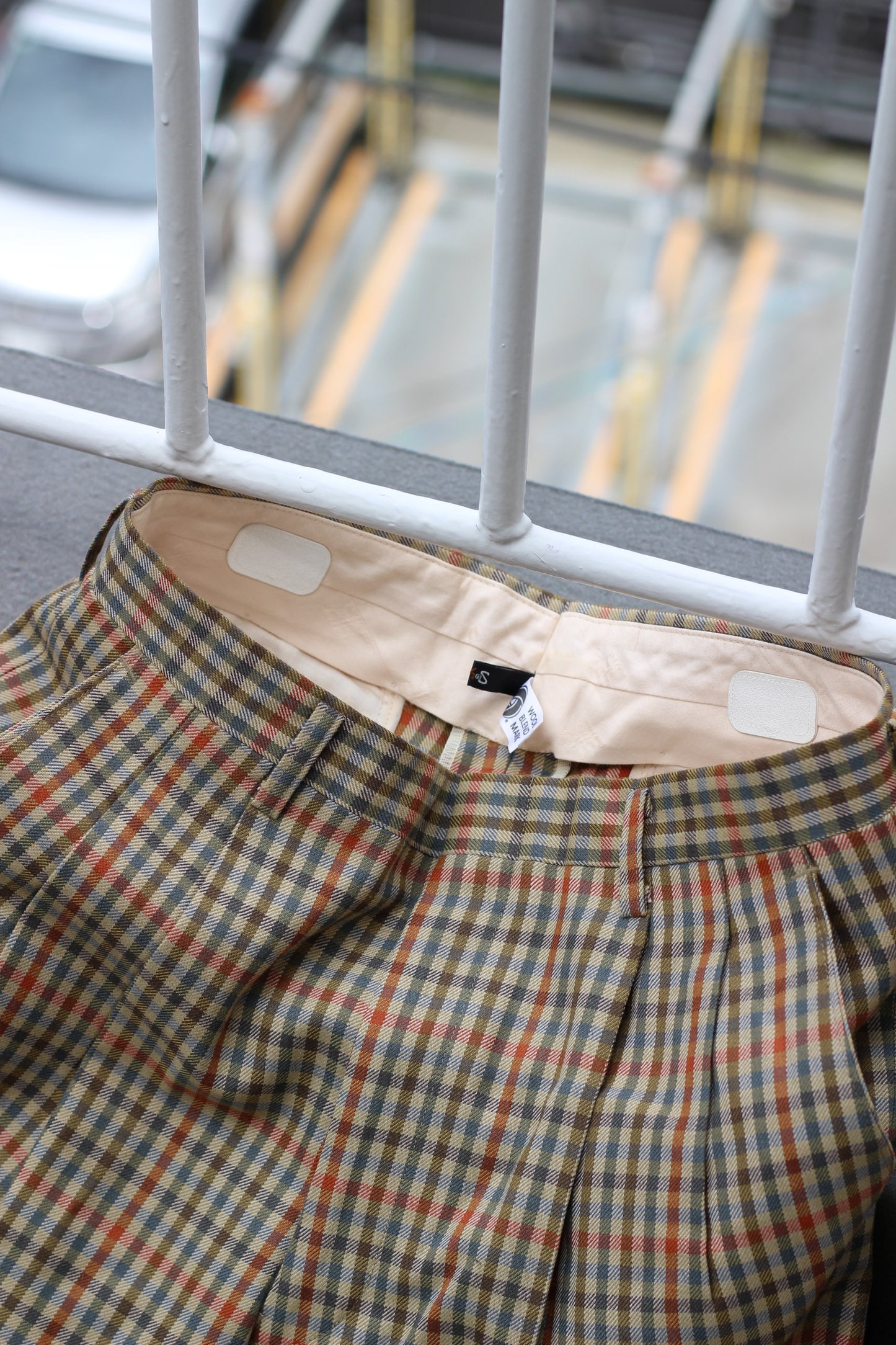 Men's Design Check Slacks x2点