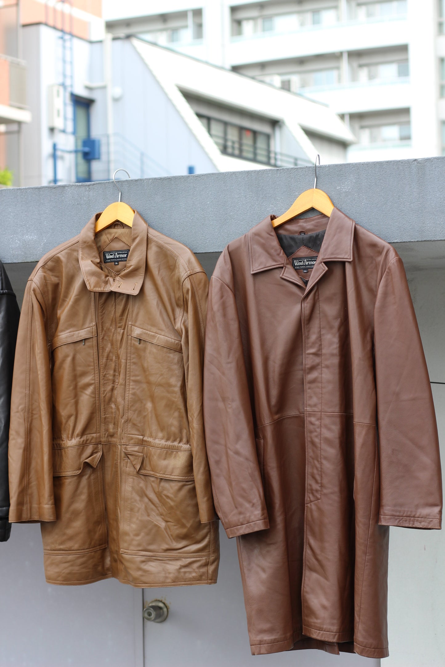 Men's brand Leather Jackets x5点