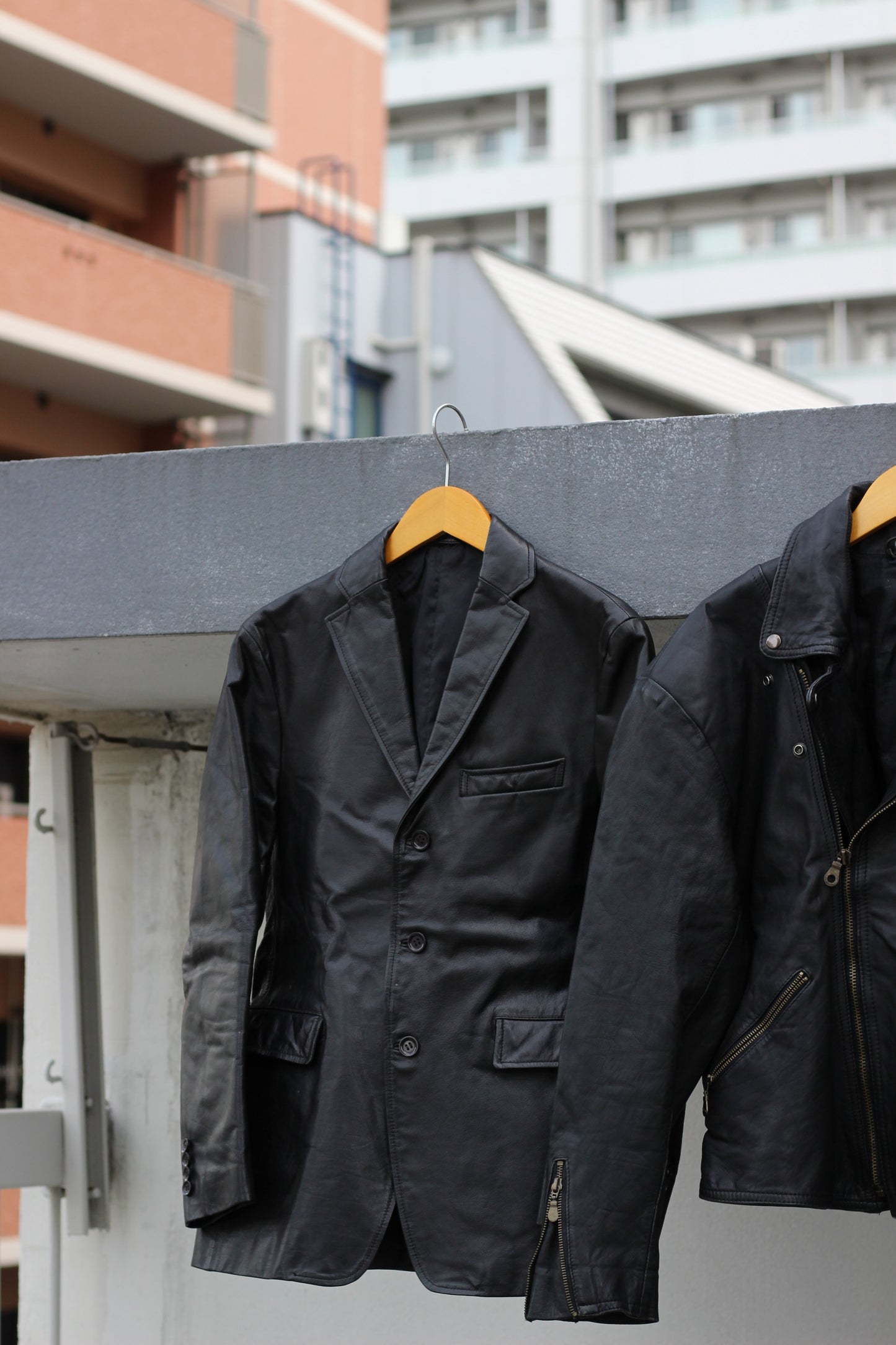 Men's brand Leather Jackets x5点