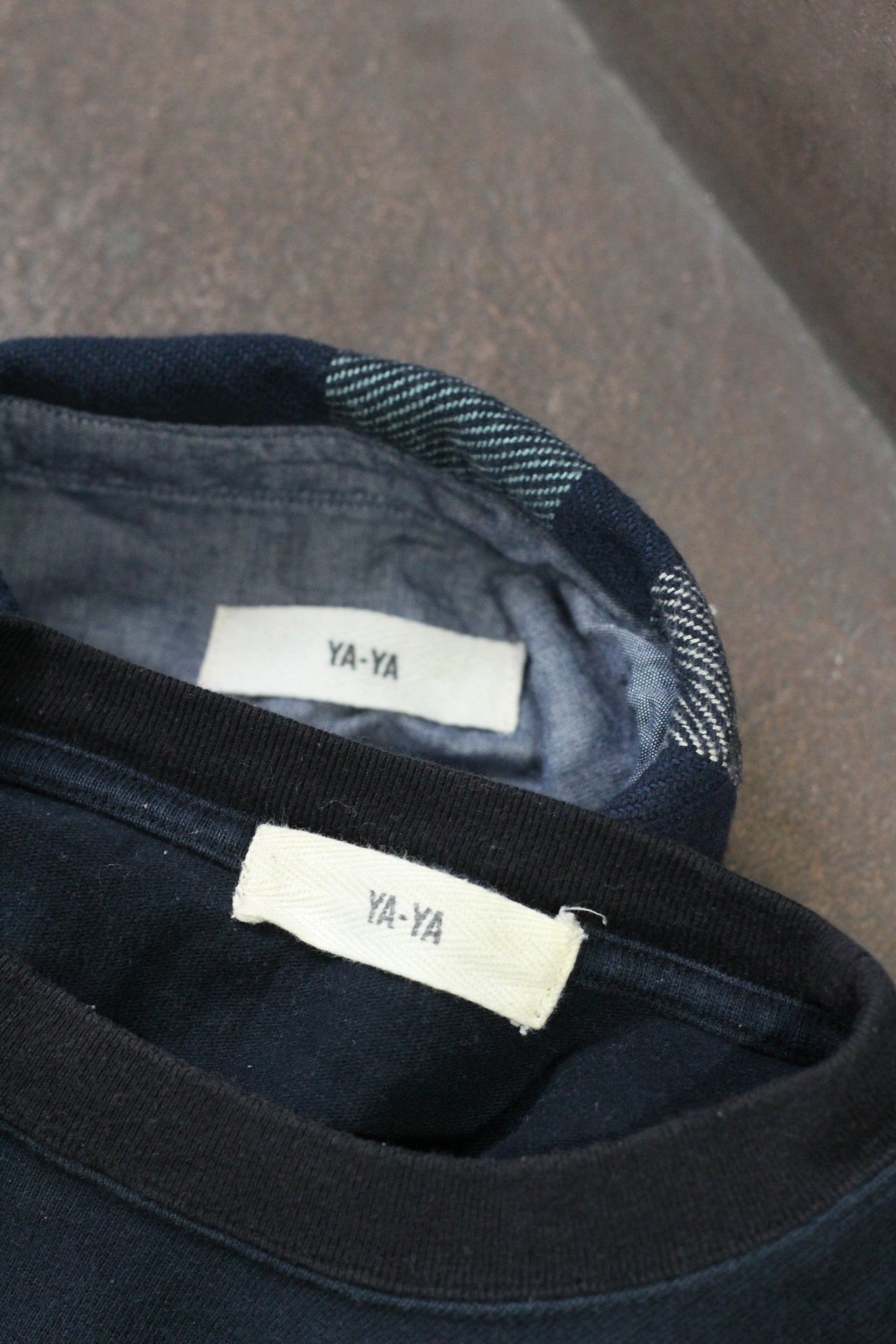 YA-YA Check Flannel Shirt & Sweatshirt x2点