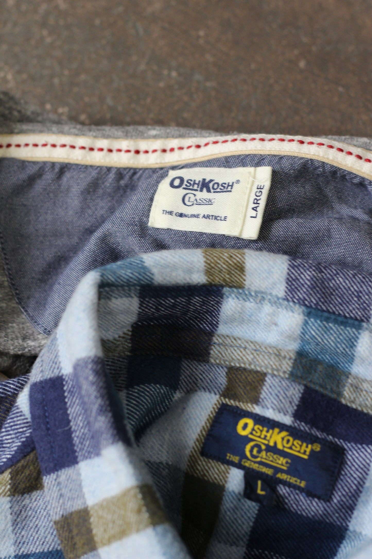 Osh Kosh Men's Check Shirt & Hoodie x2点