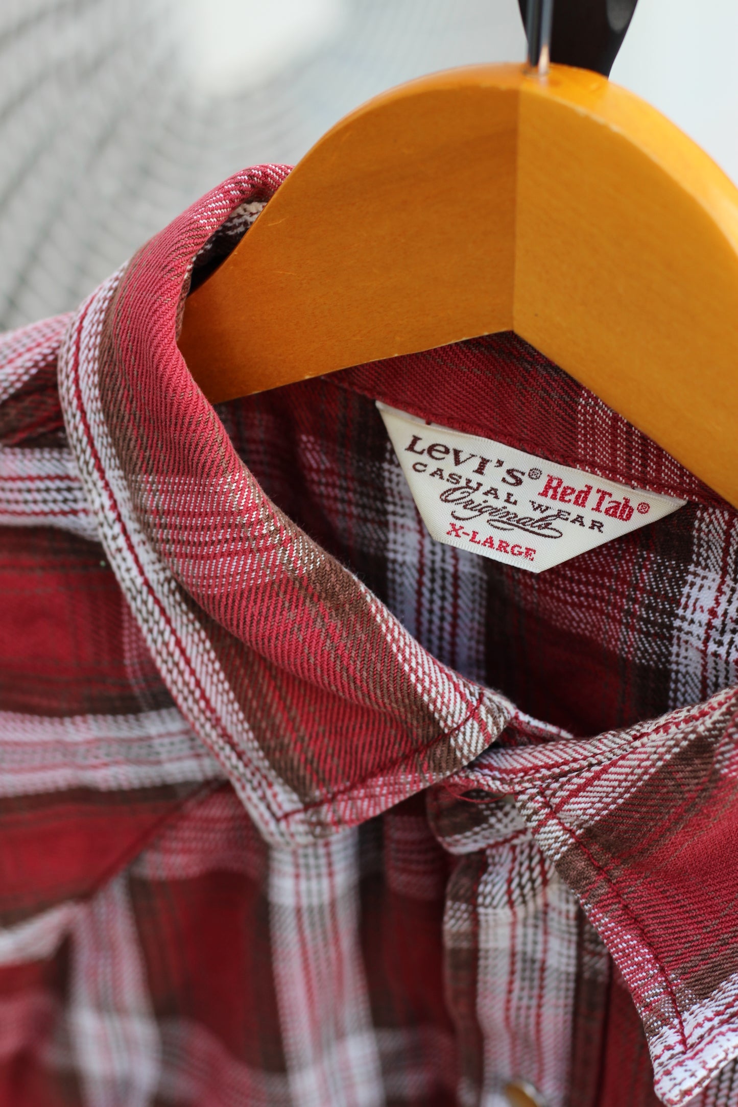 90-00's Levi's & Wrangler Check & Stripe Western Shirt set x2点