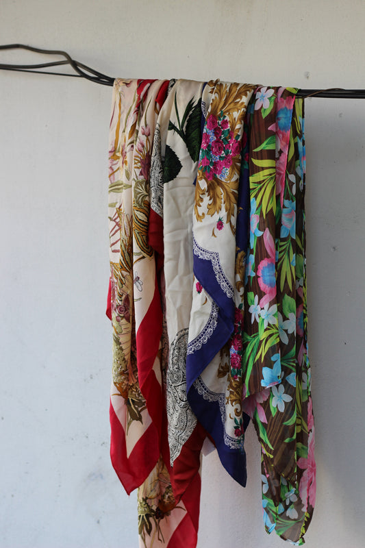 Flower Design Scarf x26点