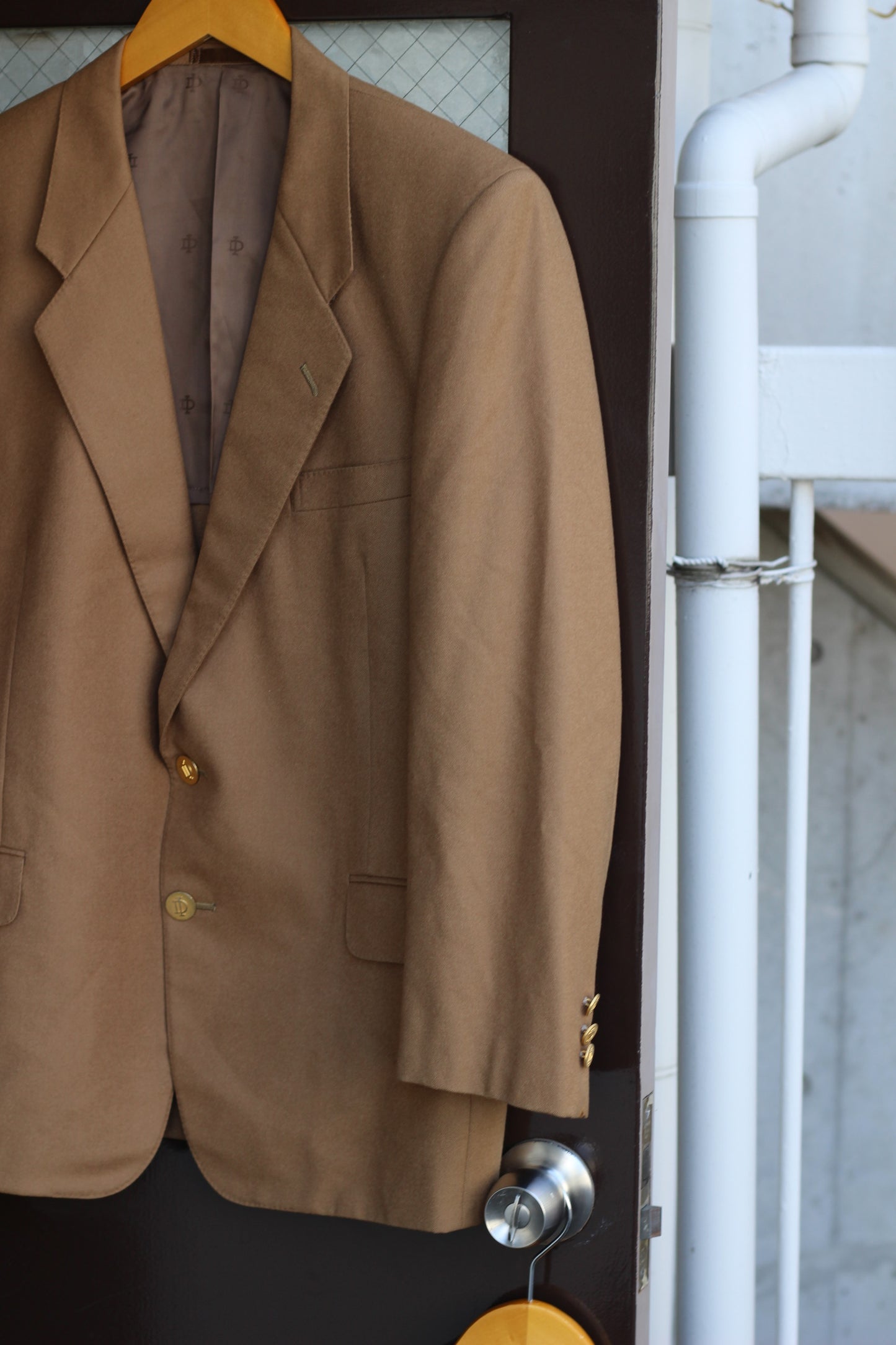 Men's American Traditional Gold Button Tailored Jacket x3点