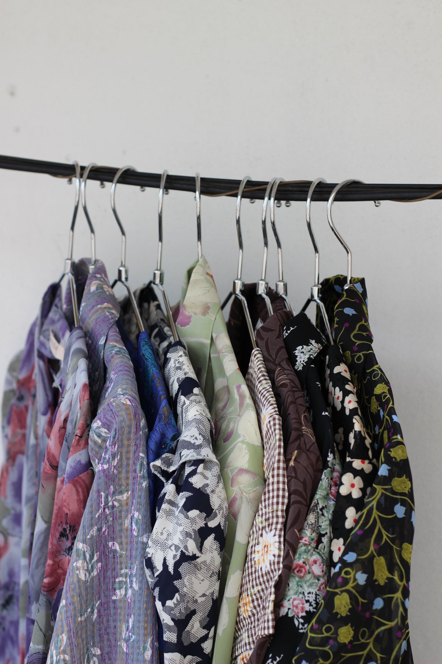 Vintage Flower Short Sleeve Blouse x10点