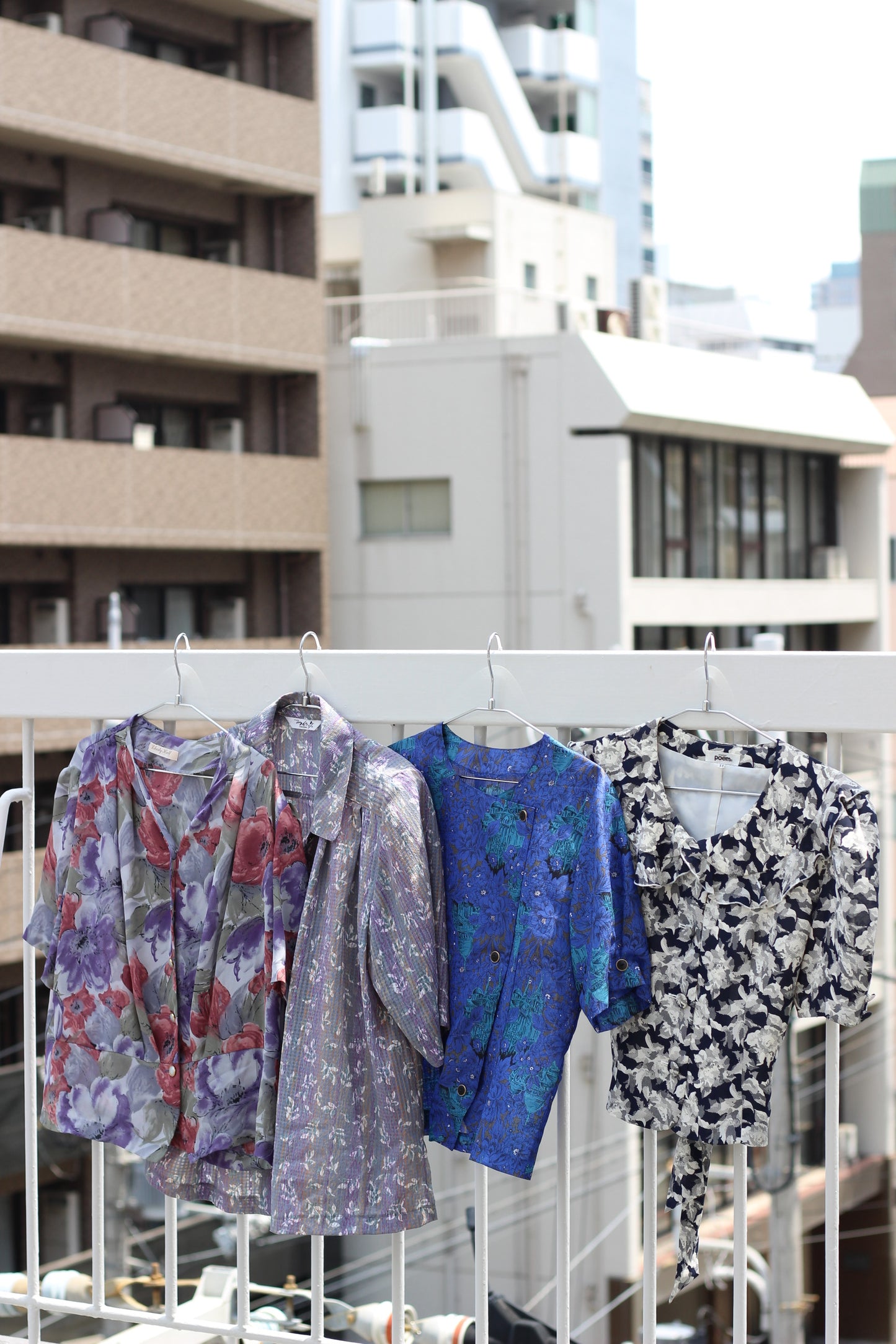 Vintage Flower Short Sleeve Blouse x10点